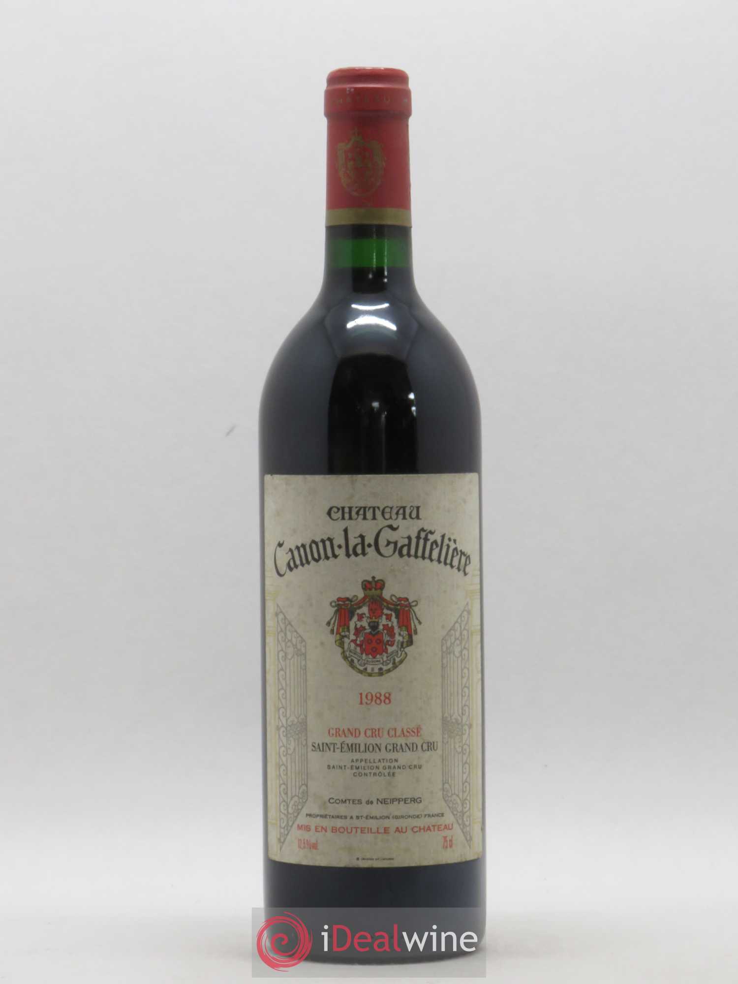 Château Canon la Gaffelière 1er Grand Cru Classé B 1988 - Lot de 1 bouteille - 0