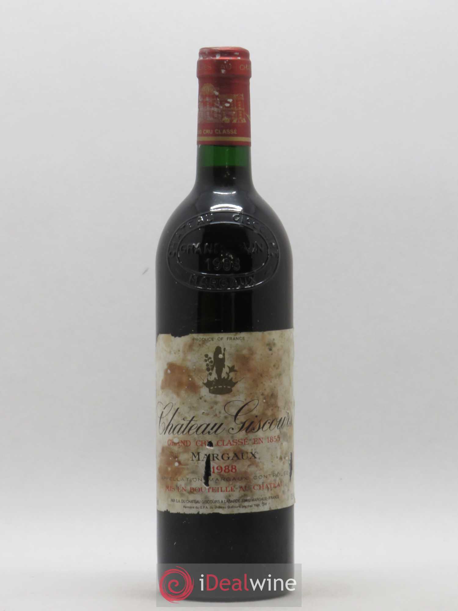 Château Giscours 3ème Grand Cru Classé 1988 - Lot de 1 bouteille - 0