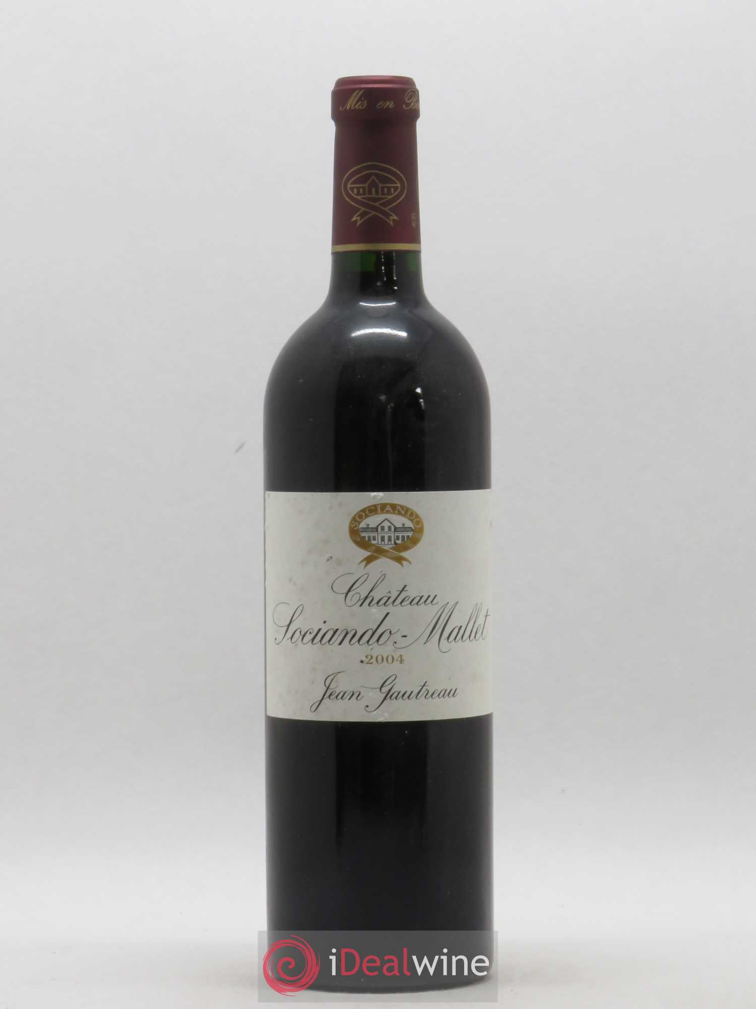 Château Sociando Mallet 2004 - Lot de 1 bouteille - 0