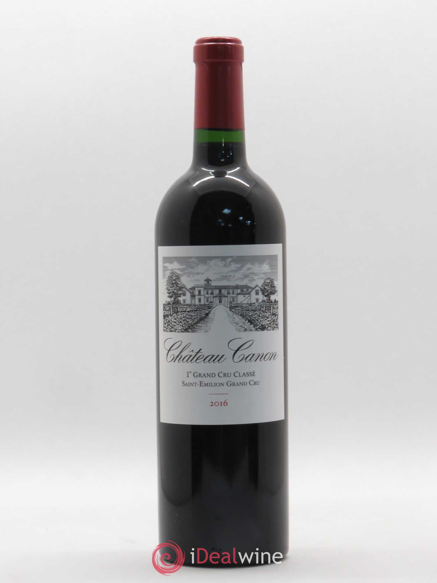 Château Canon 1er Grand Cru Classé B 2016 - Lot de 1 bouteille - 0