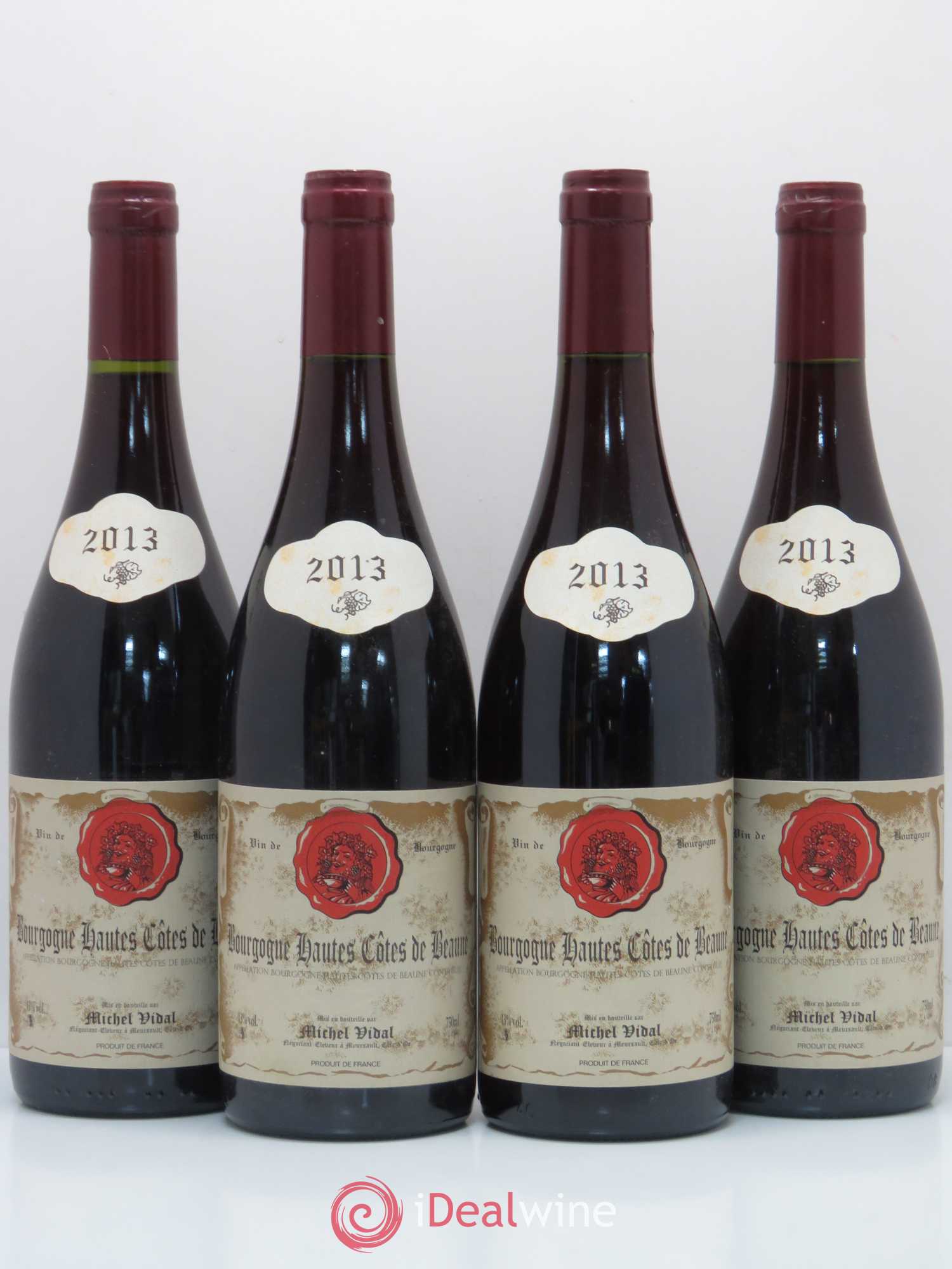 Hautes-Côtes de Beaune Michel Vidal 2013 - Lot de 4 bouteilles - 0