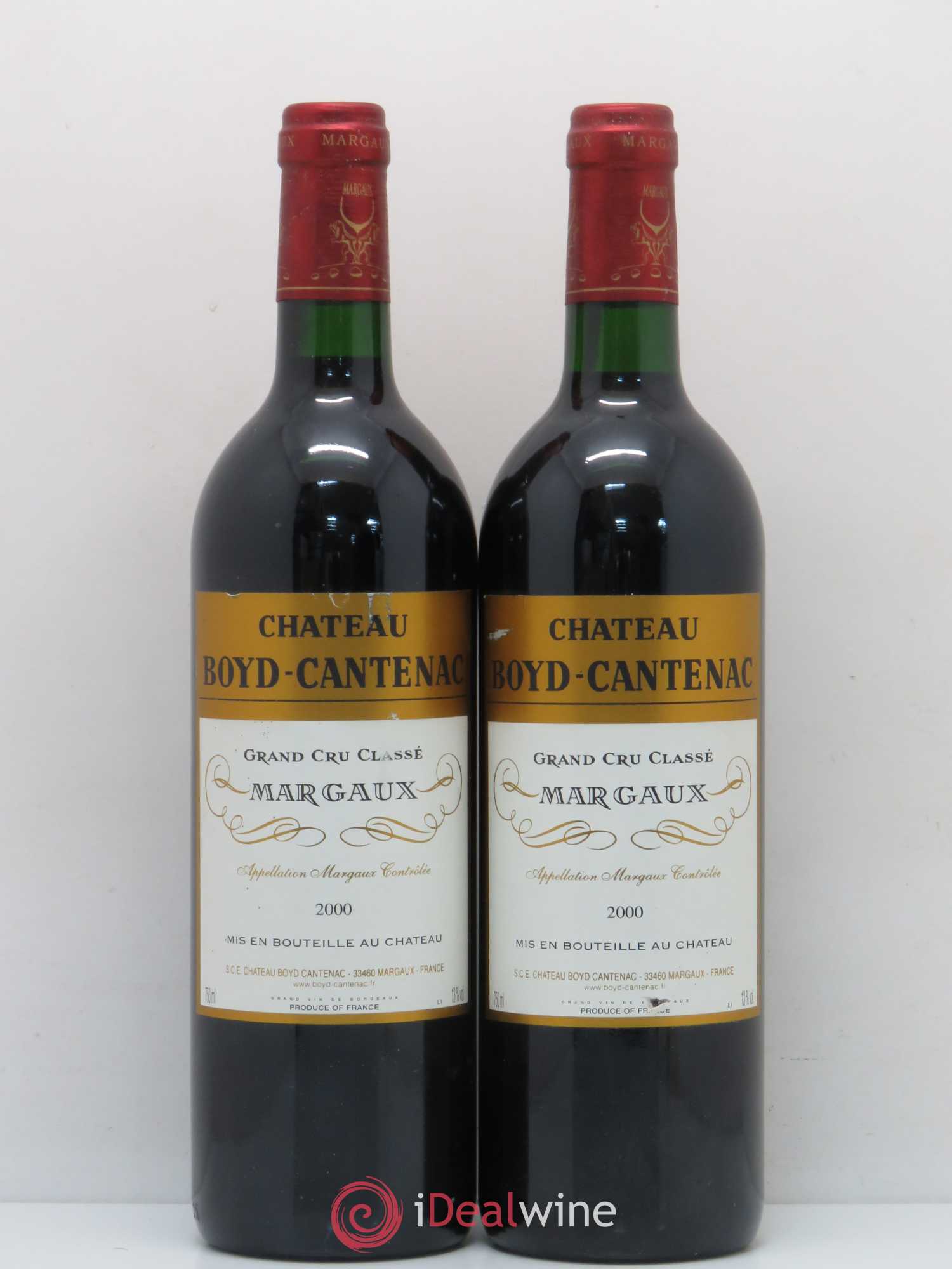 Château Boyd Cantenac 3ème Grand Cru Classé 2000 - Lot de 5 bouteilles - 2