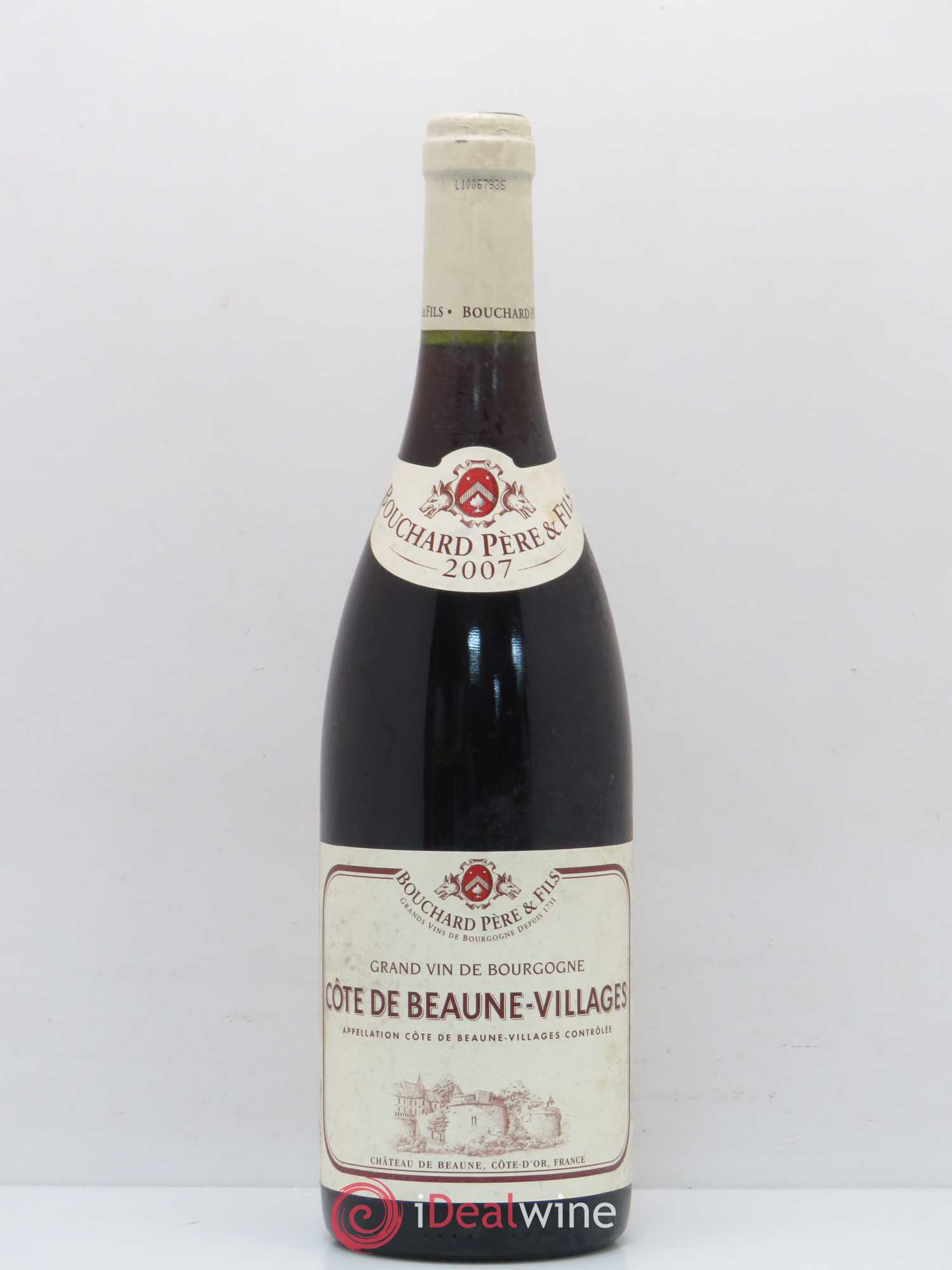 Côte de Beaune-Villages Bouchard Père et Fils 2007 - Lot de 1 bouteille - 0