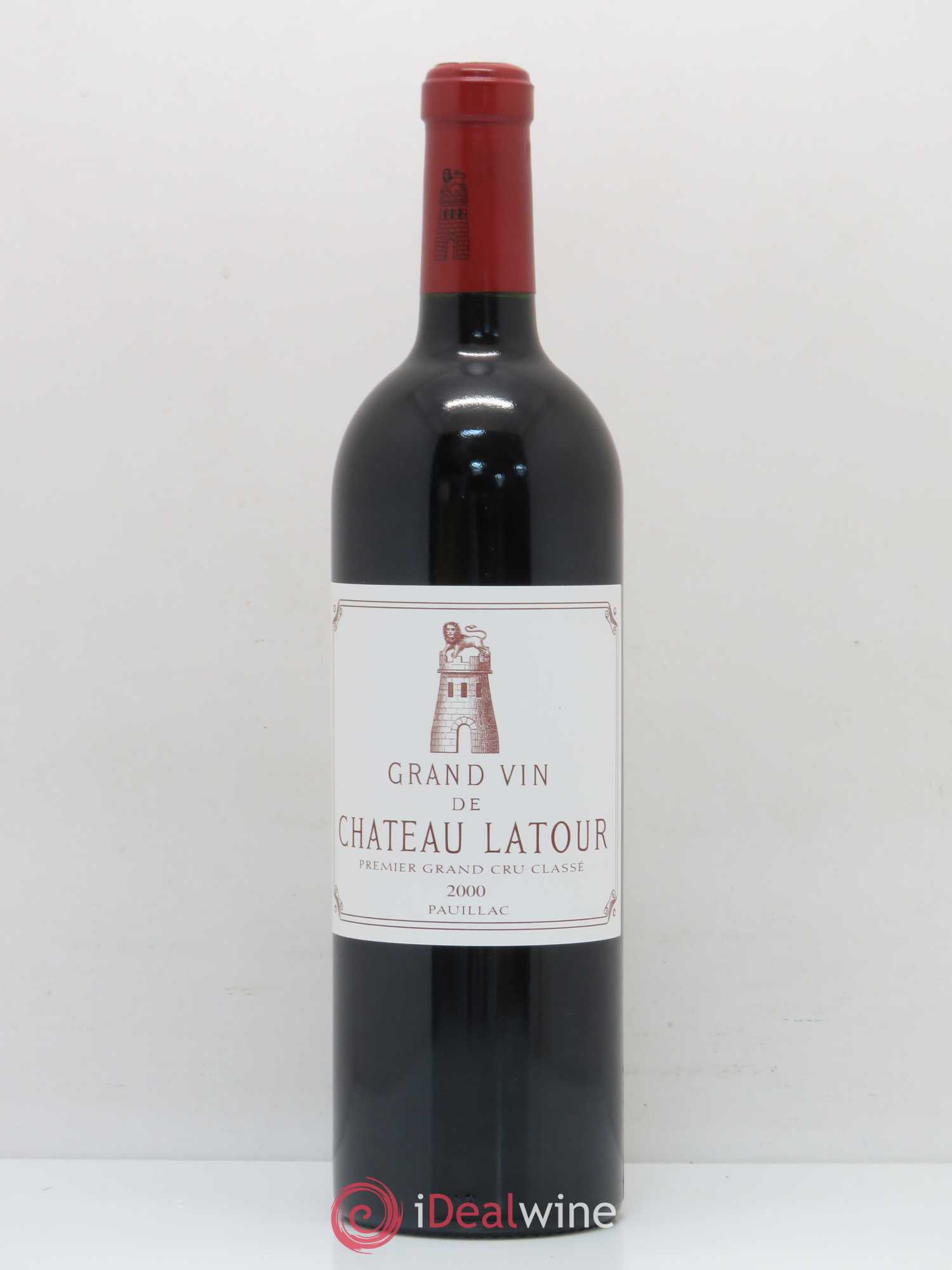 Château Latour 1er Grand Cru Classé 2000 - Lot de 1 bouteille - 0