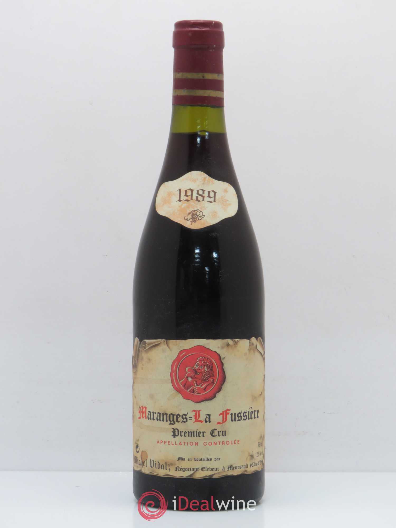 Maranges 1er Cru La Fussiere Michel Vidal 1989 - Posten von 1 Flasche - 0