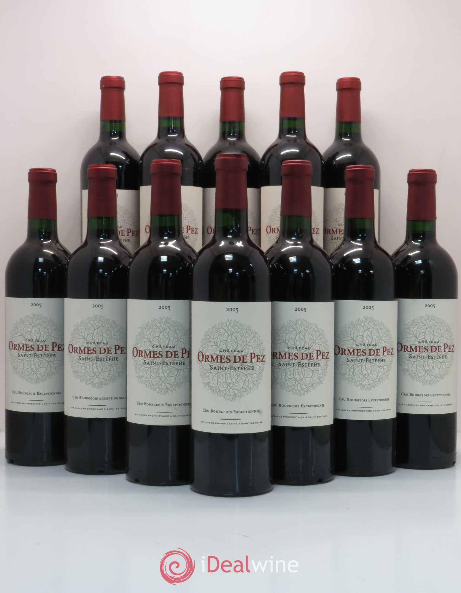 Château les Ormes de Pez 2005 - Lot de 12 bouteilles - 0