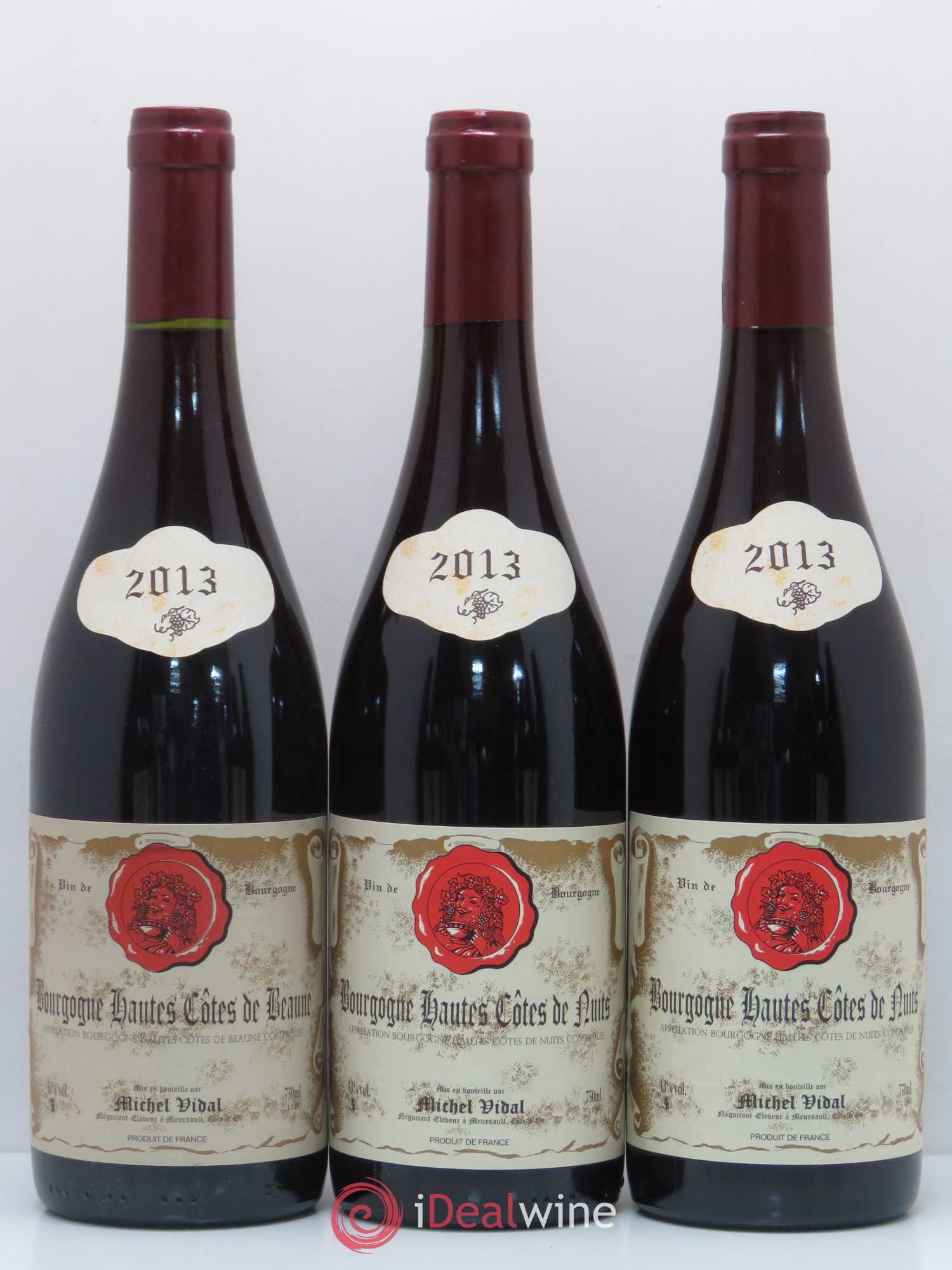 Hautes-Côtes de Nuits Michel Vidal 2013 - Lot of 12 bottles - 1
