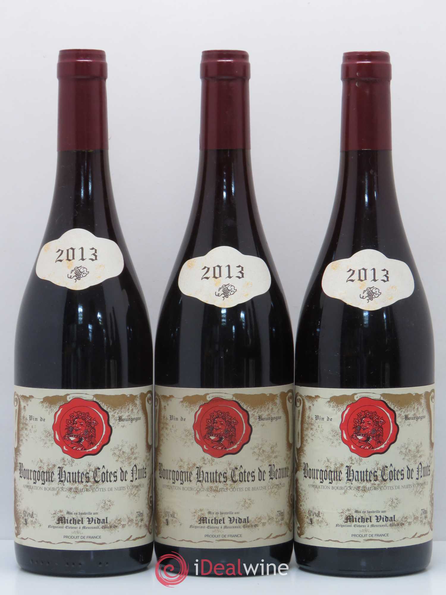 Hautes-Côtes de Nuits Michel Vidal 2013 - Lot of 12 bottles - 3