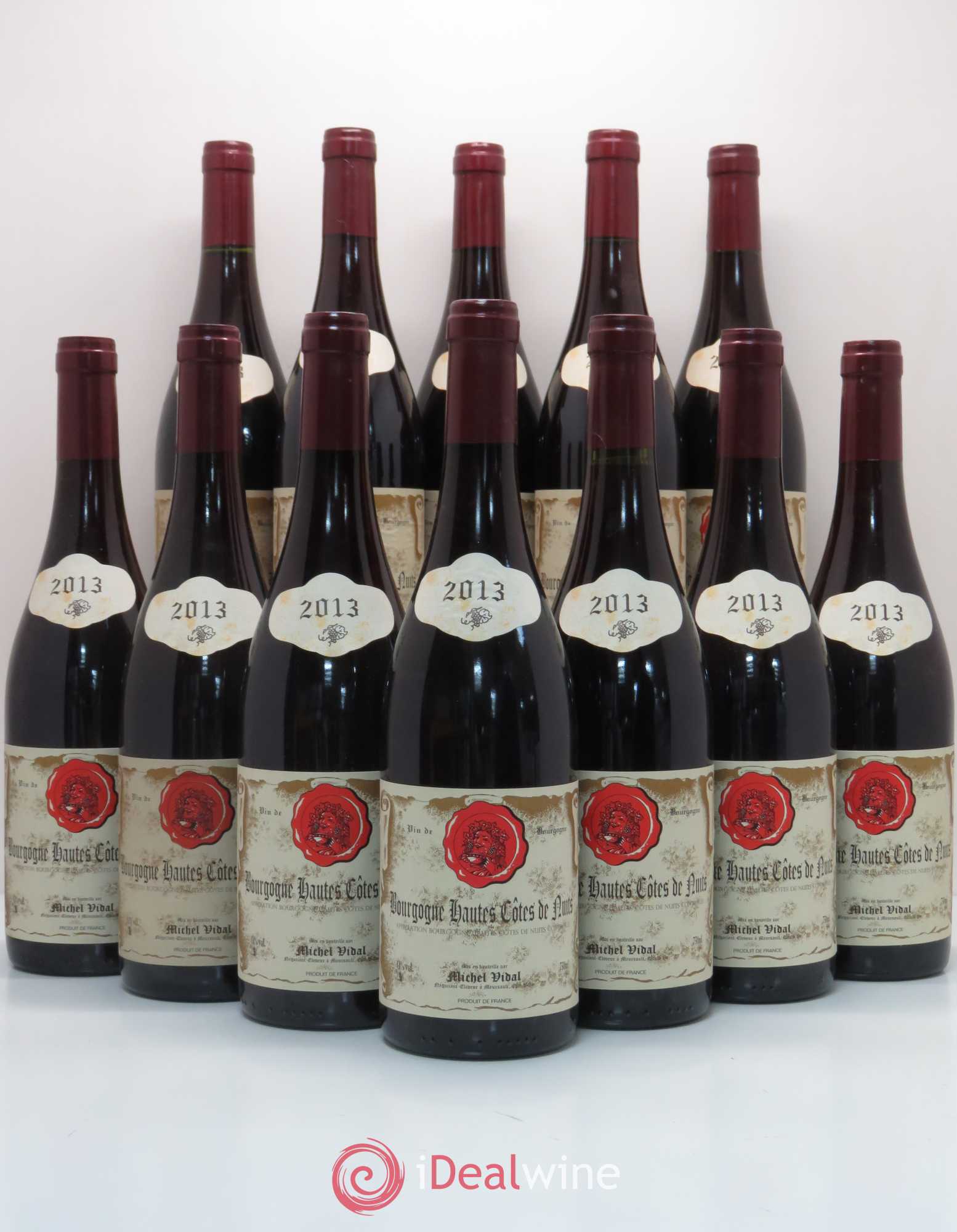Hautes-Côtes de Nuits Michel Vidal 2013 - Lot of 12 bottles - 0