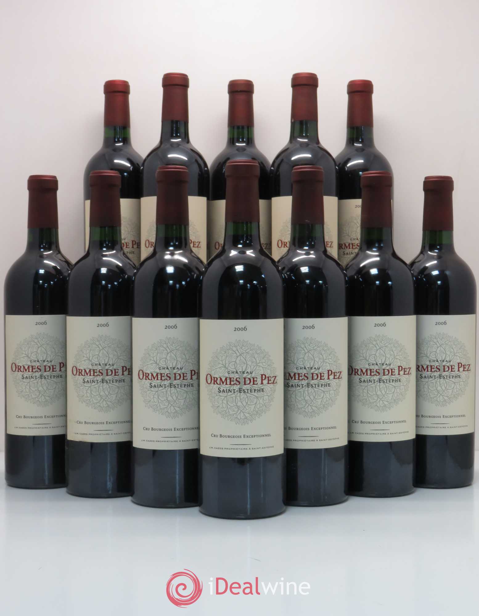 Château les Ormes de Pez 2006 - Lot de 12 bouteilles - 0