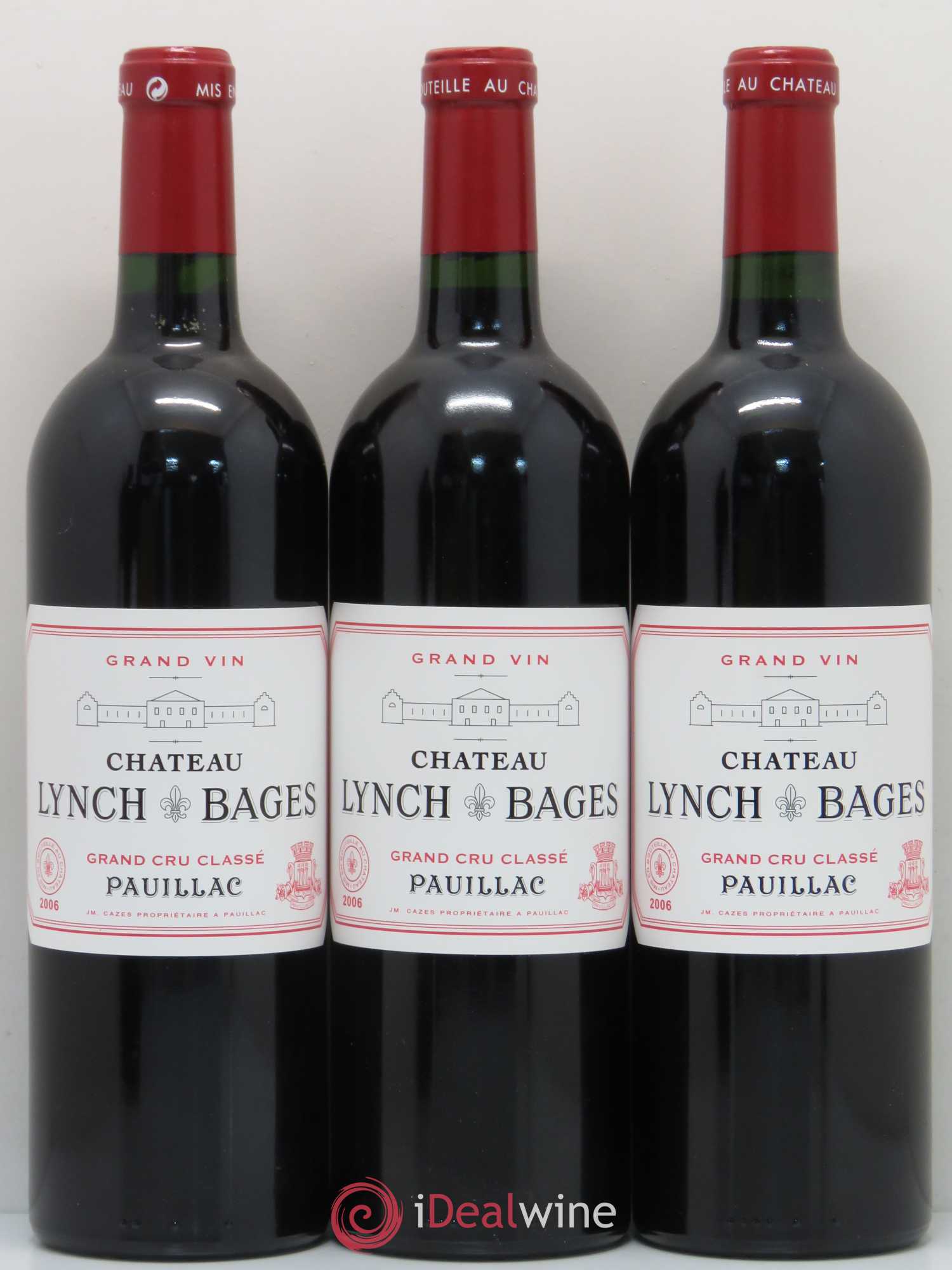 Château Lynch Bages 5ème Grand Cru Classé 2006 - Lot de 12 bouteilles - 2