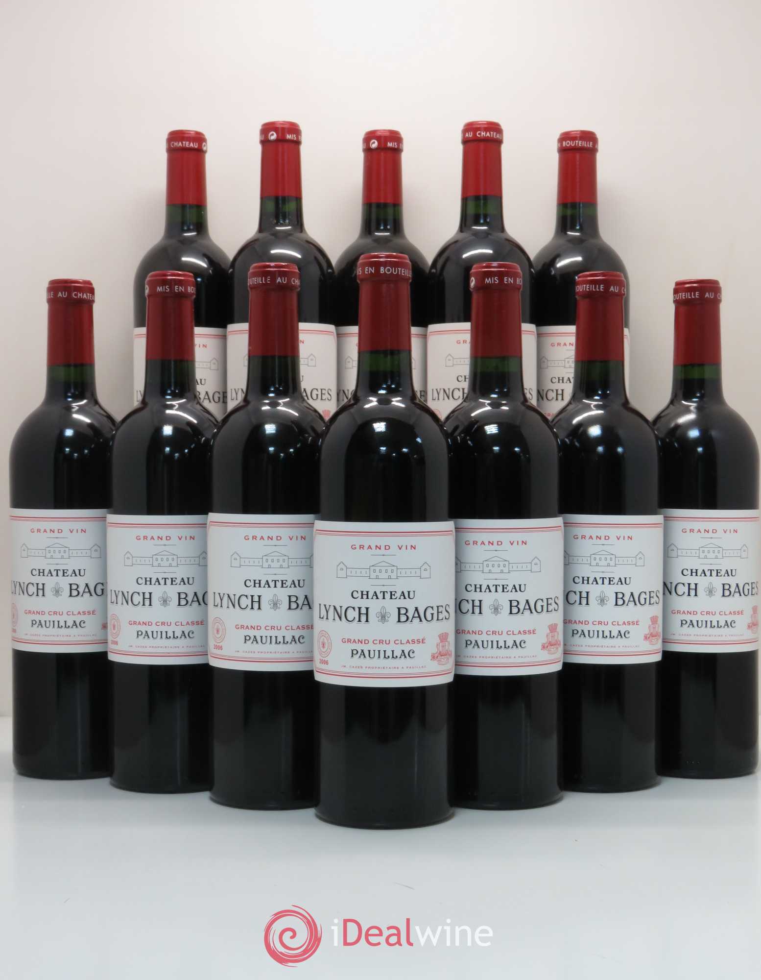 Château Lynch Bages 5ème Grand Cru Classé 2006 - Lot de 12 bouteilles - 0