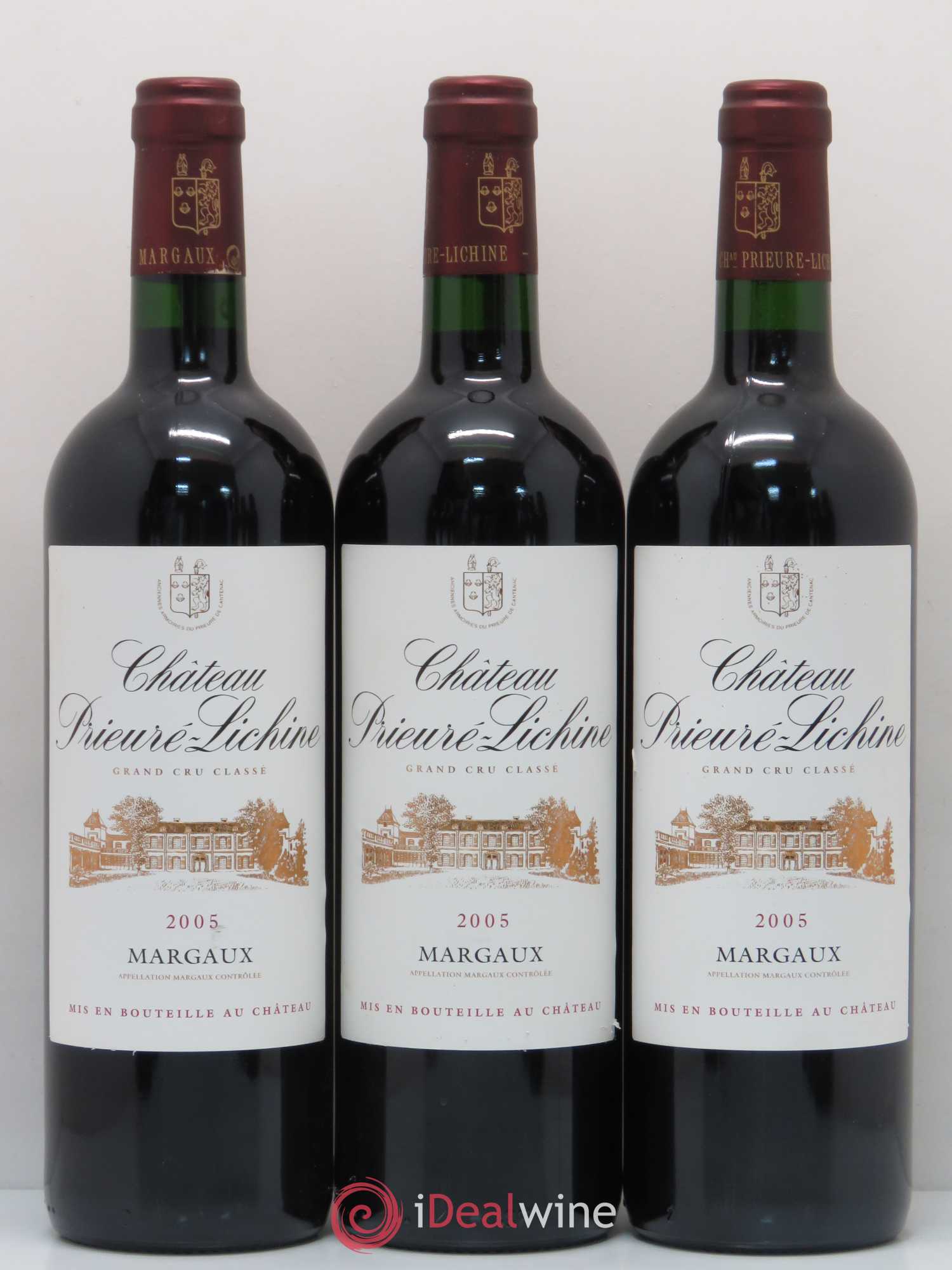 Château Prieuré Lichine 4ème Grand Cru Classé 2005 - Lot de 12 bouteilles - 1