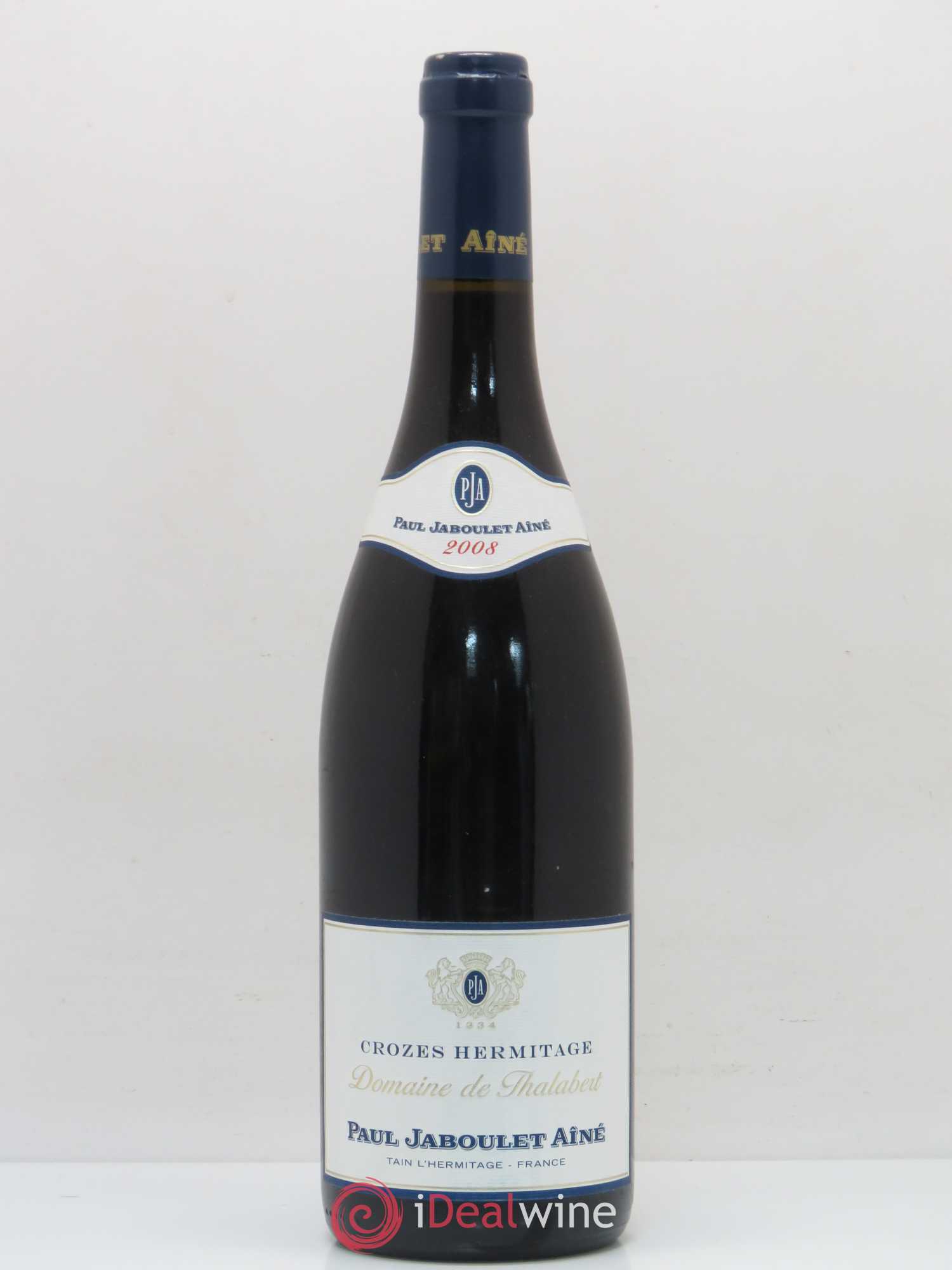 Crozes-Hermitage Domaine de Thalabert Paul Jaboulet Ainé 2008 - Lot de 1 bouteille - 0