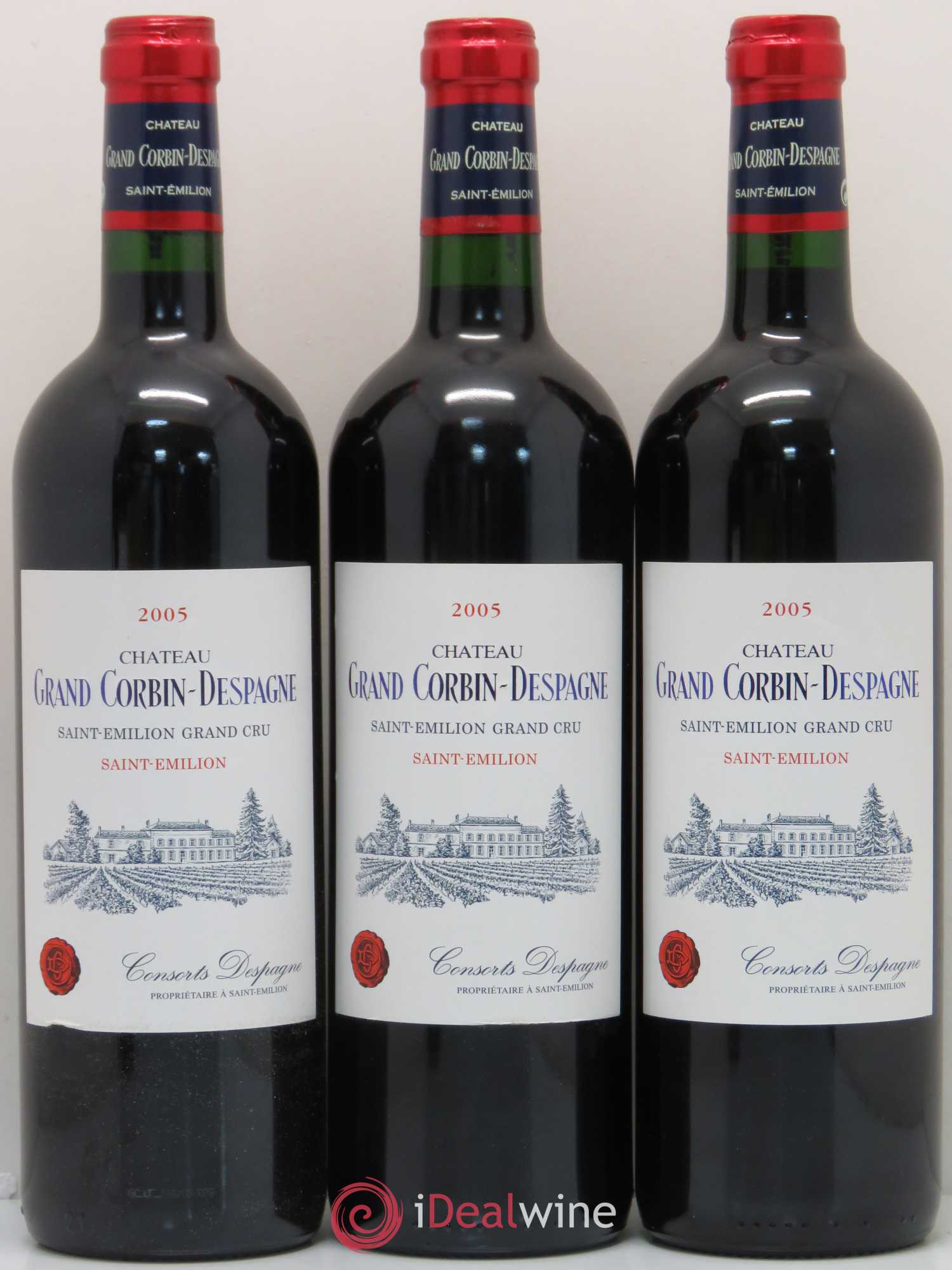 Château Grand Corbin Despagne Grand Cru Classé 2005 - Lot de 12 bouteilles - 4