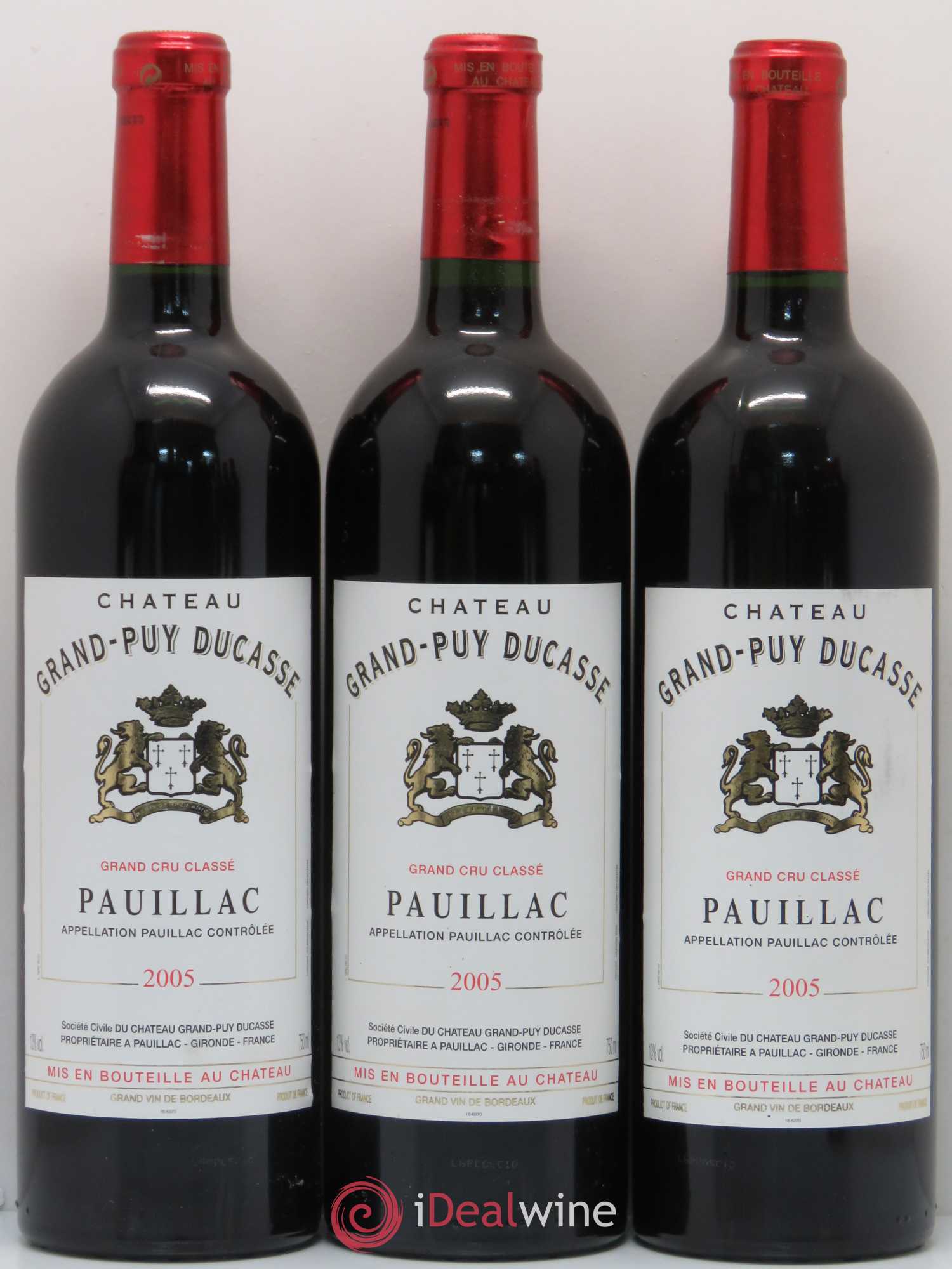 Château Grand Puy Ducasse 5ème Grand Cru Classé 2005 - Lot de 12 bouteilles - 2