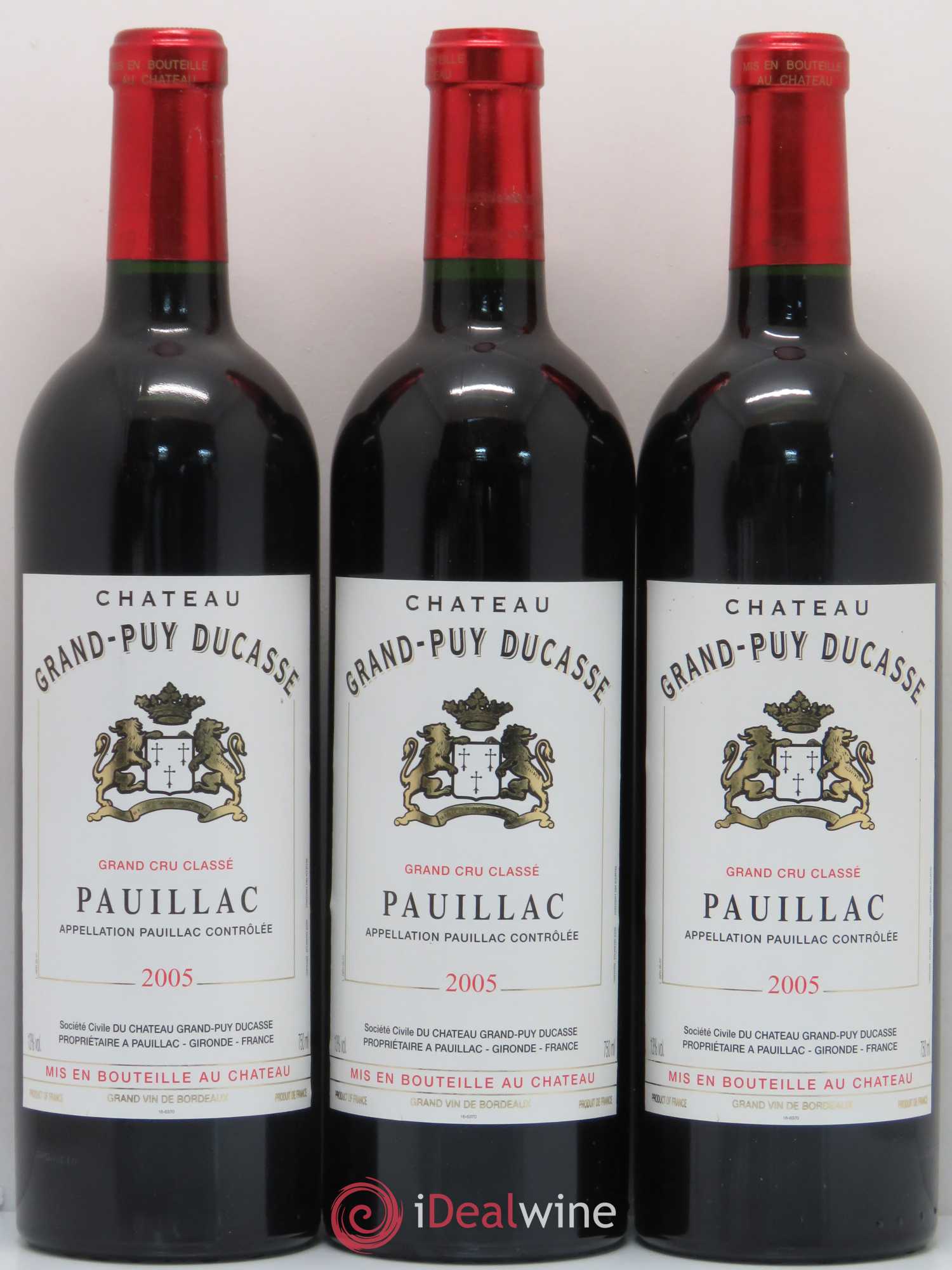 Château Grand Puy Ducasse 5ème Grand Cru Classé 2005 - Lot de 12 bouteilles - 4