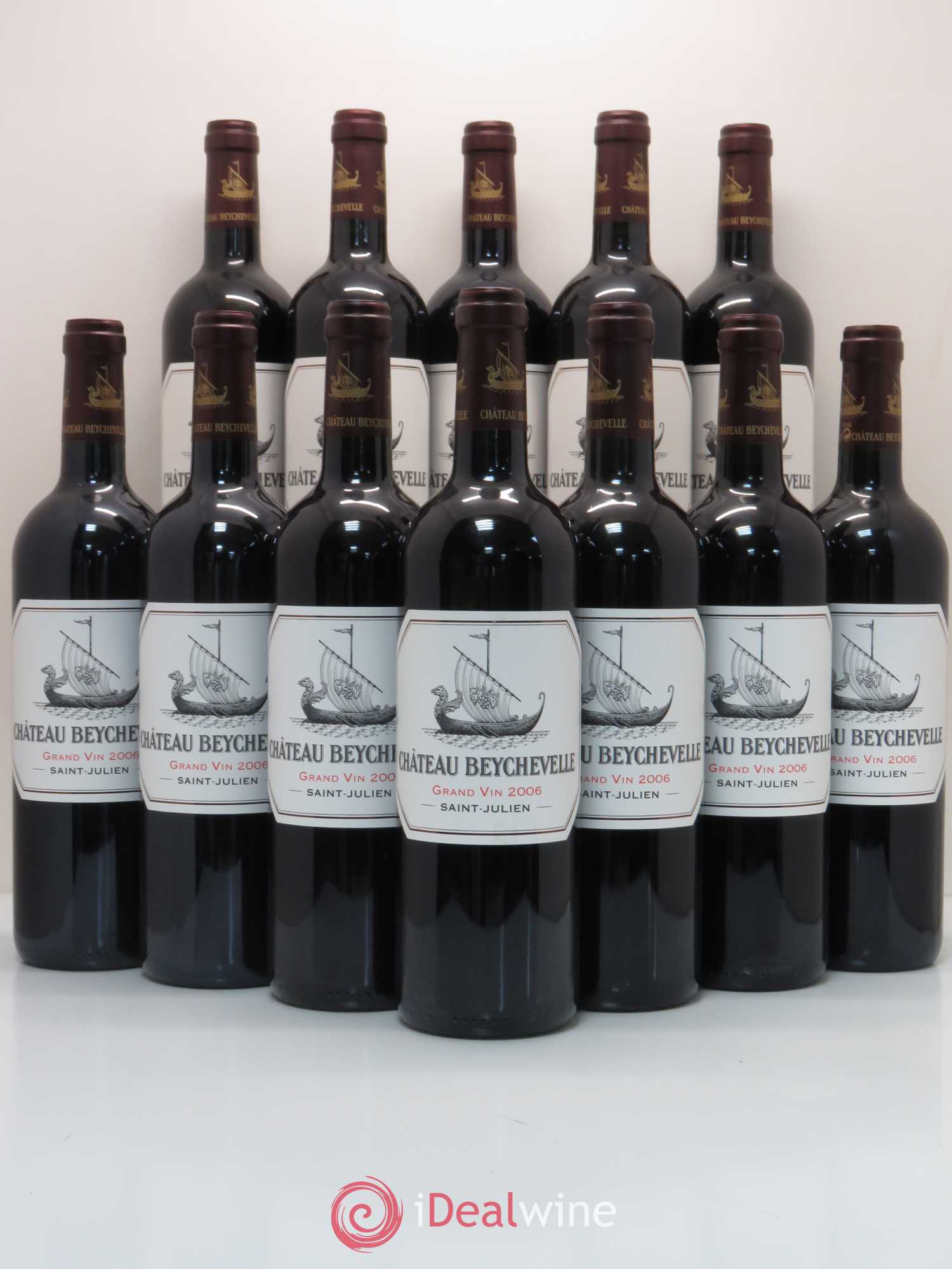 Château Beychevelle 4ème Grand Cru Classé 2006 - Lot de 12 bouteilles - 0