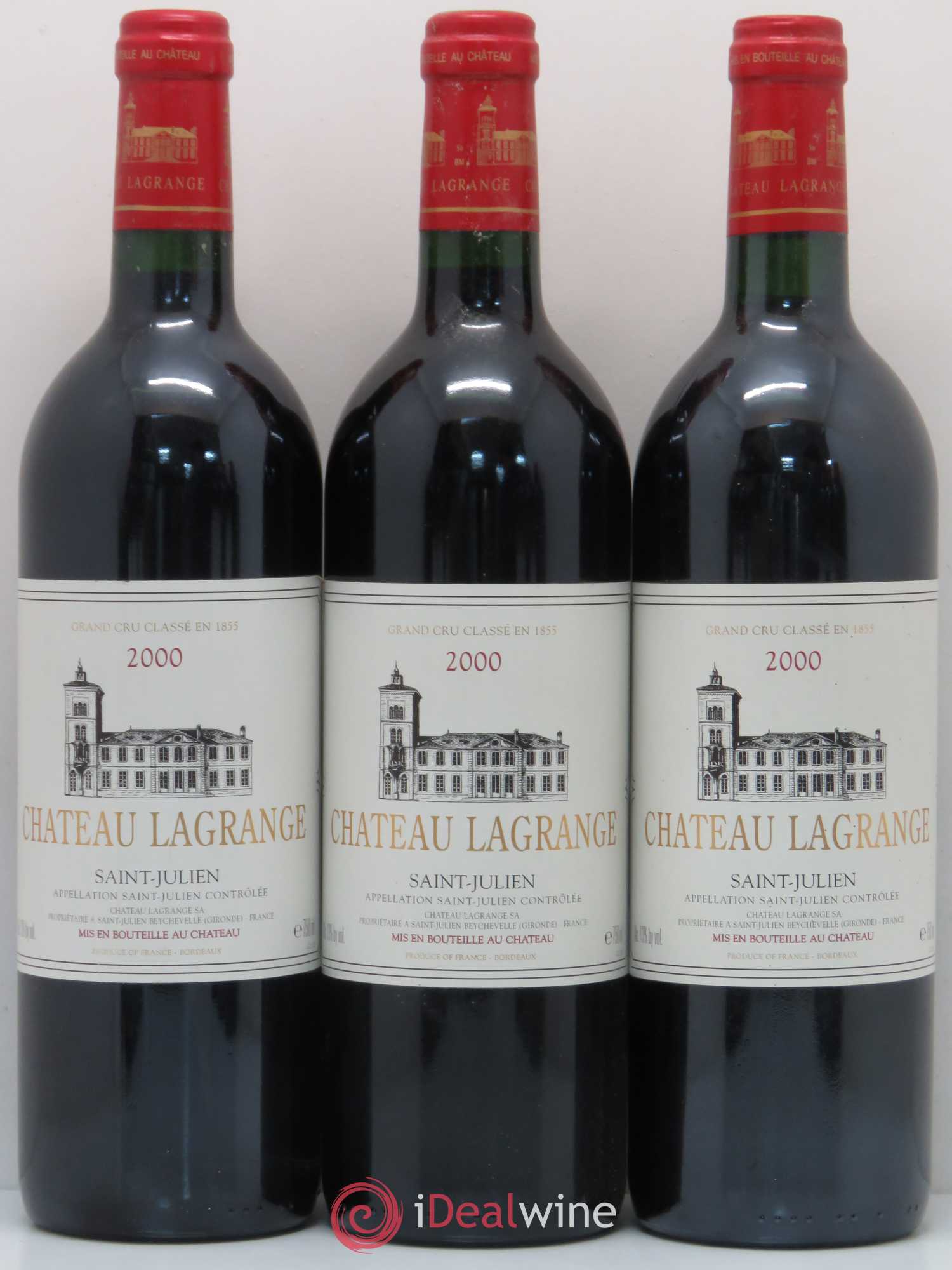 Château Lagrange 3ème Grand Cru Classé 2000 - Lot de 12 bouteilles - 1