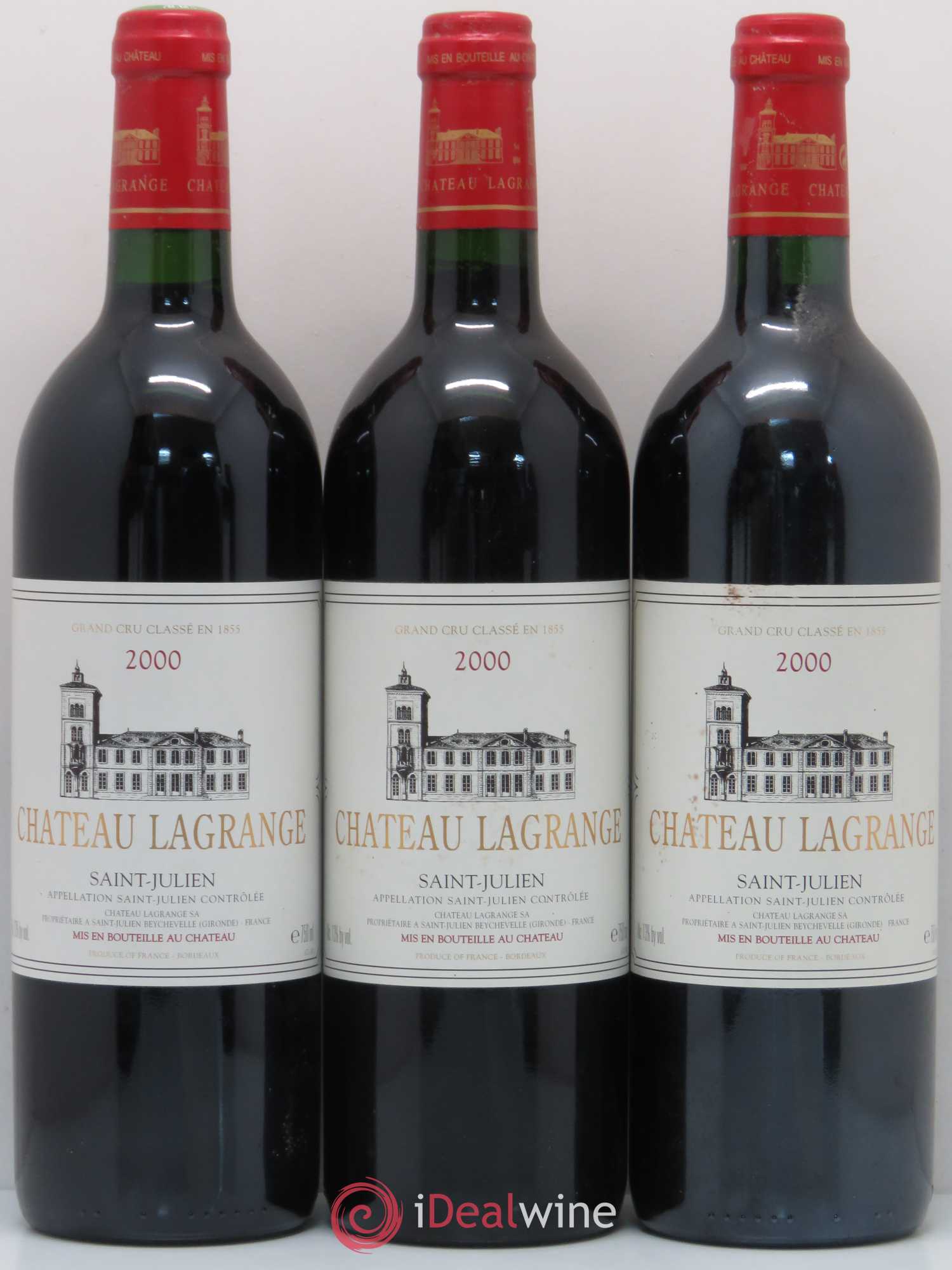 Château Lagrange 3ème Grand Cru Classé 2000 - Lot de 12 bouteilles - 2