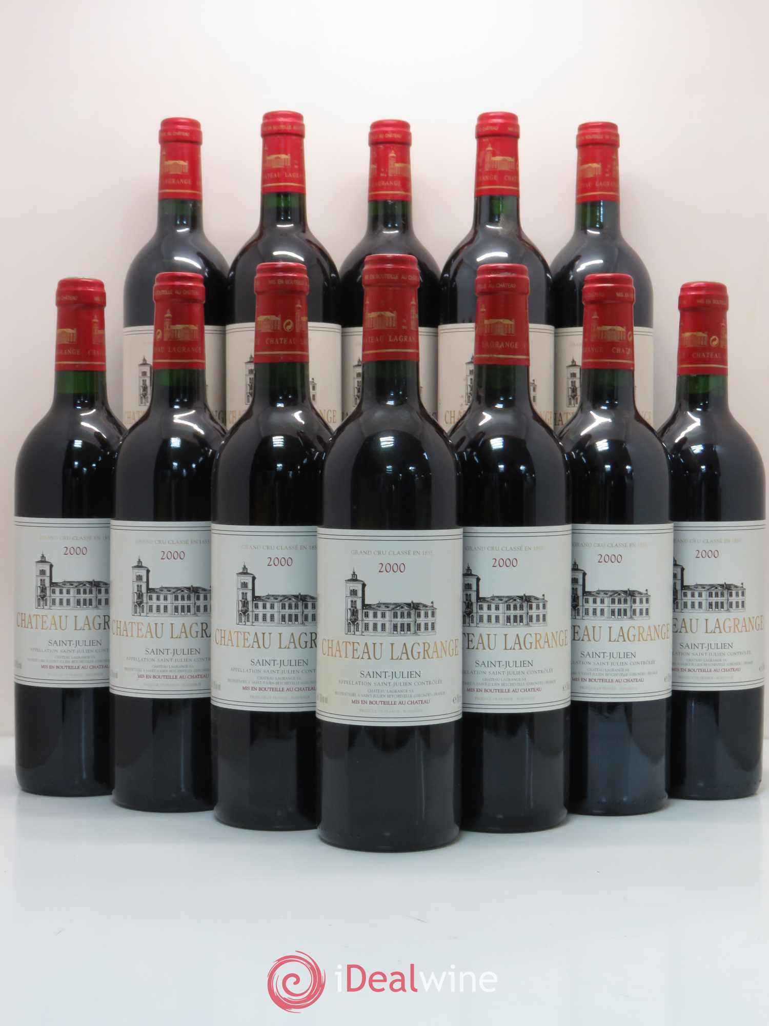 Château Lagrange 3ème Grand Cru Classé 2000 - Lot de 12 bouteilles - 0