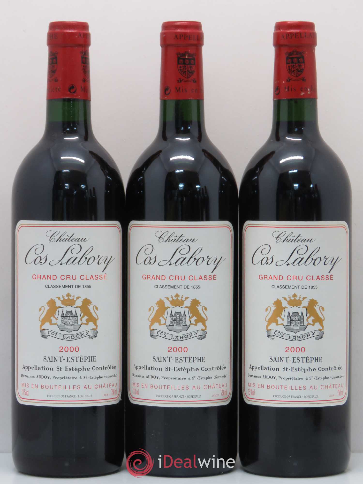 Château Cos Labory 5ème Grand Cru Classé 2000 - Lot de 12 bouteilles - 4