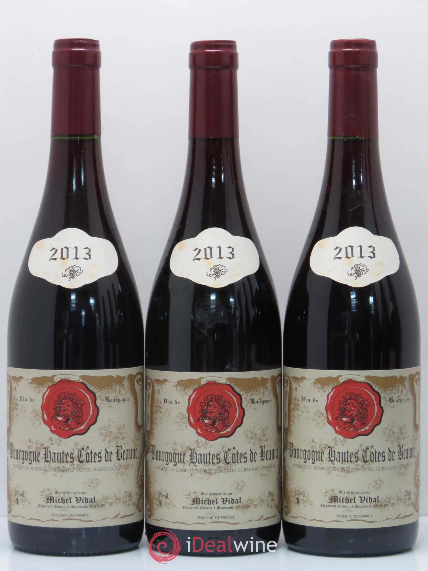 Hautes-Côtes de Beaune Michel Vidal 2013 - Lot of 6 bottles - 1
