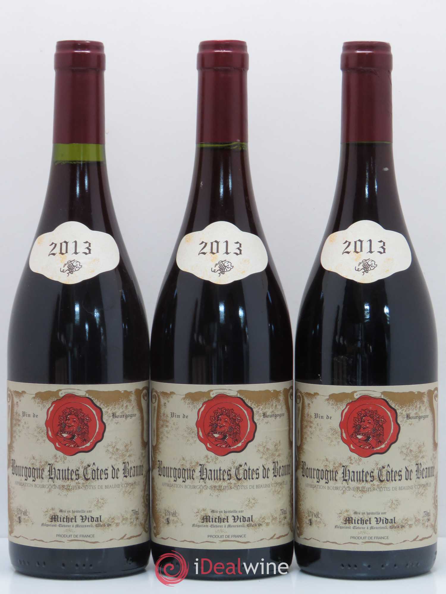 Hautes-Côtes de Beaune Michel Vidal 2013 - Lot of 6 bottles - 2