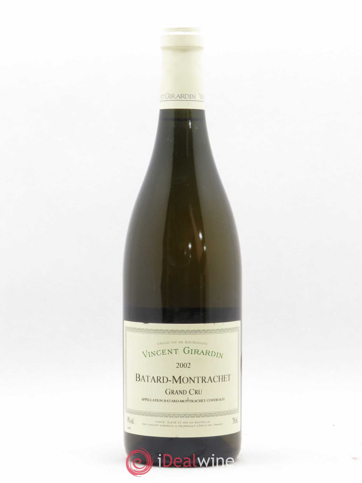 Bâtard-Montrachet Grand Cru Domaine Vincent Girardin 2002 - Posten von 1 Flasche - 0