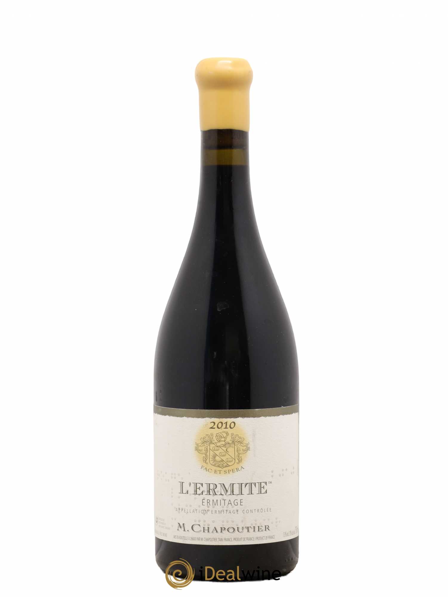 Hermitage Ermitage l'Ermite Chapoutier 2010 - Lot de 1 bouteille - 0