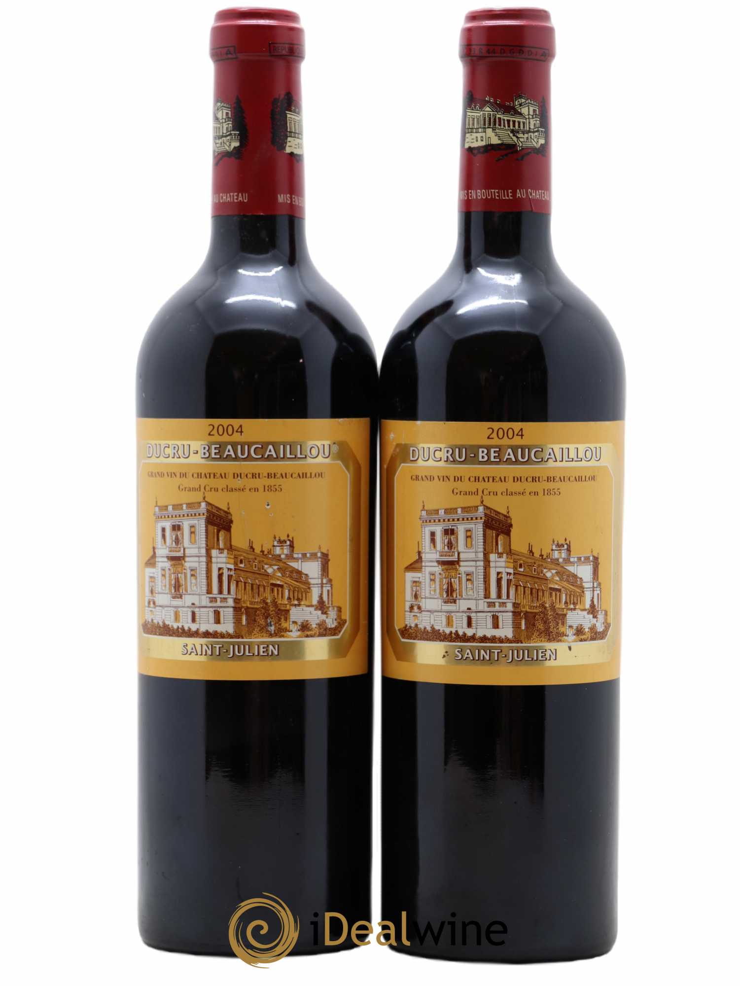 Château Ducru Beaucaillou 2ème Grand Cru Classé 2004 - Lot de 2 bouteilles - 0