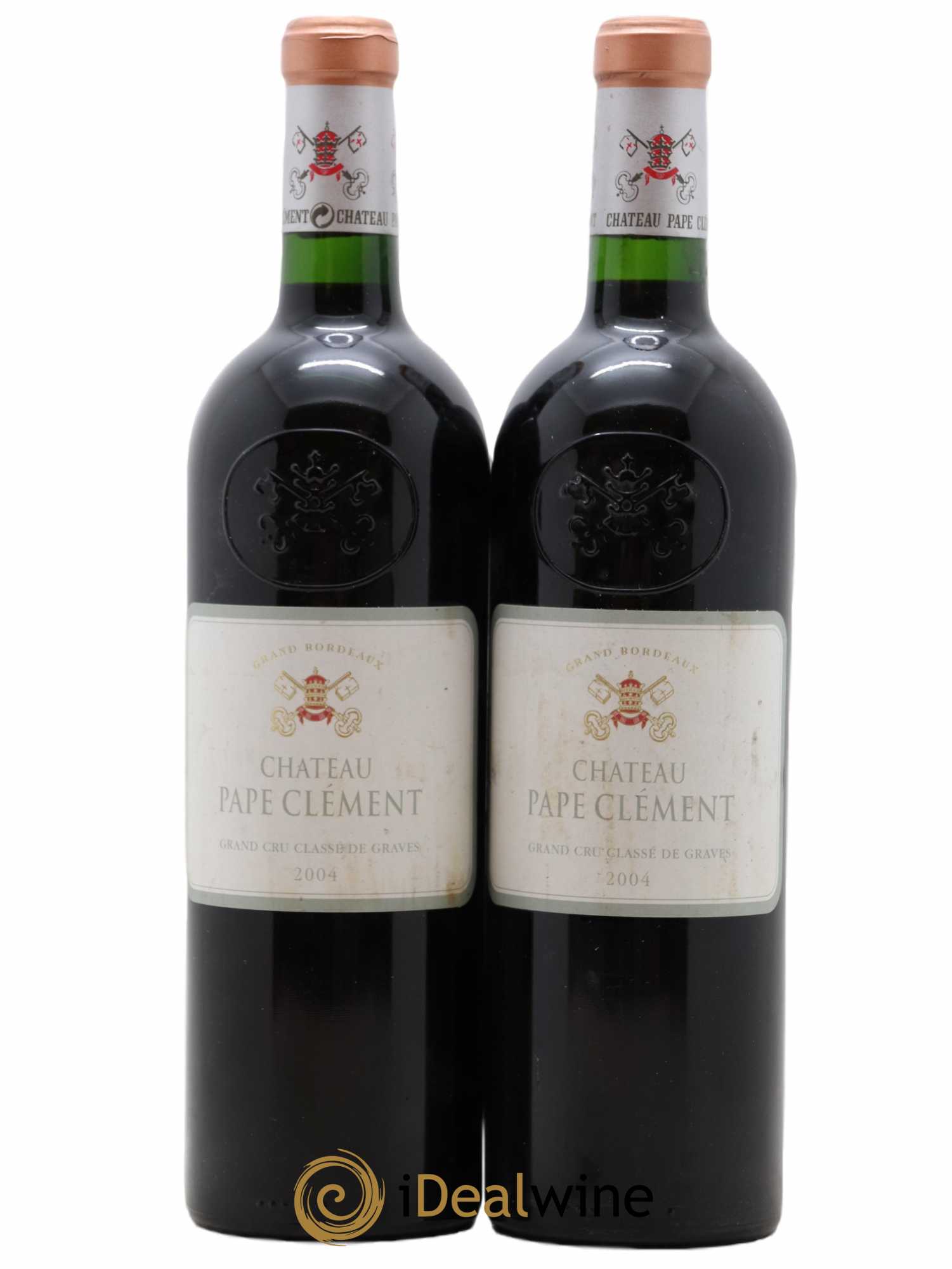 Château Pape Clément Cru Classé de Graves 2004 - Lot de 2 bouteilles - 0
