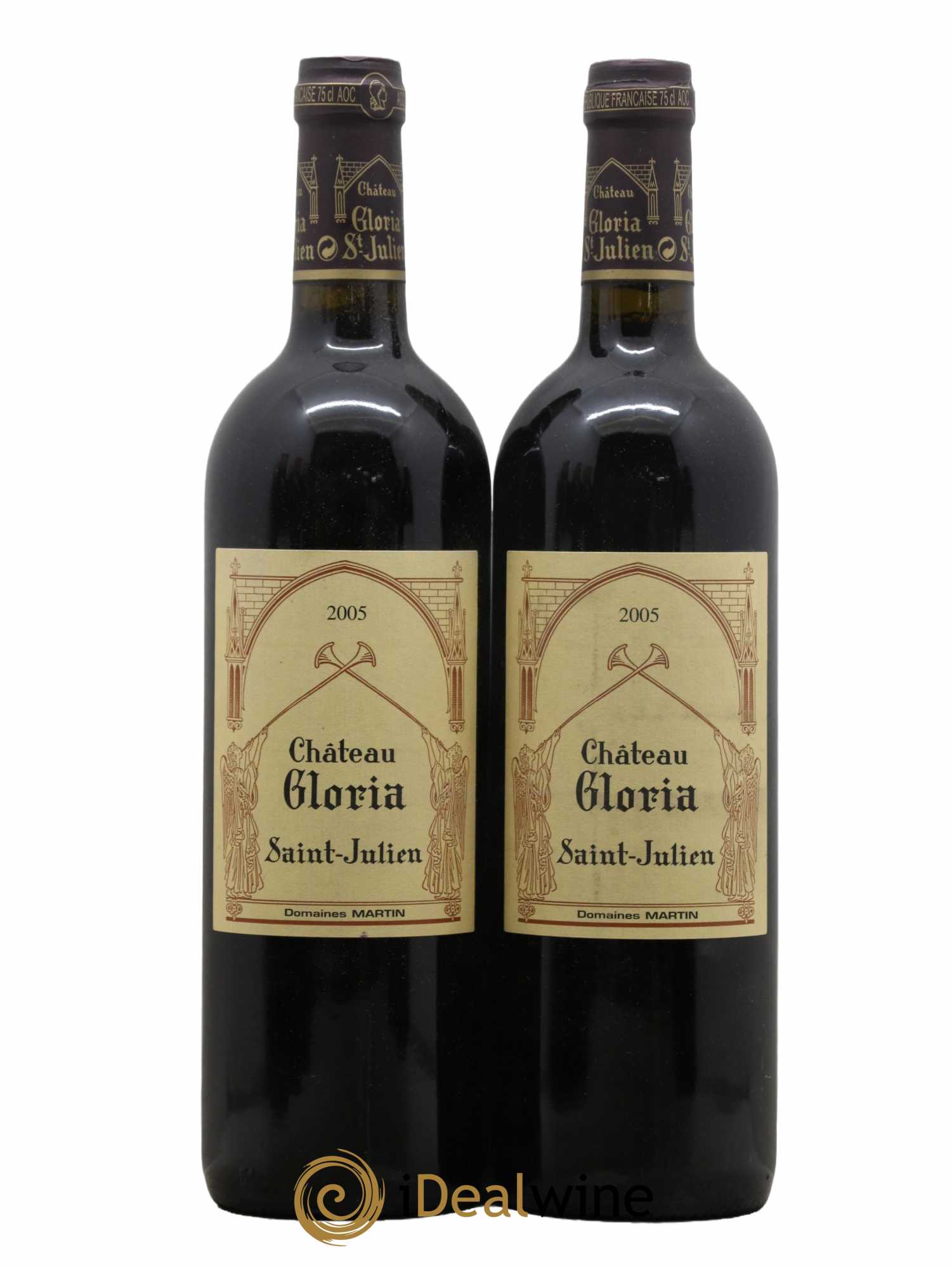 Château Gloria 2005 - Lot de 2 bouteilles - 0