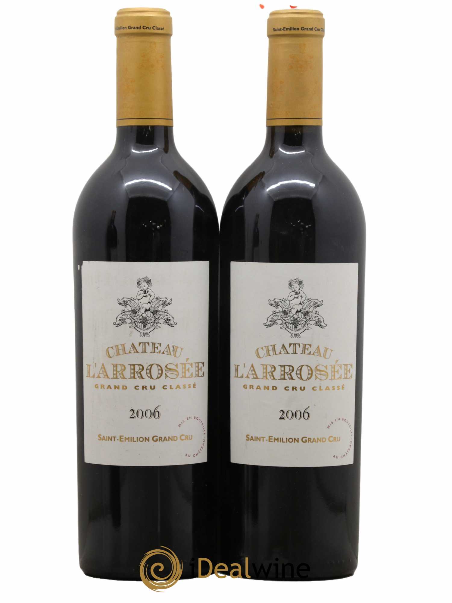 Château l' Arrosée Grand Cru Classé 2006 - Lot de 2 bouteilles - 0