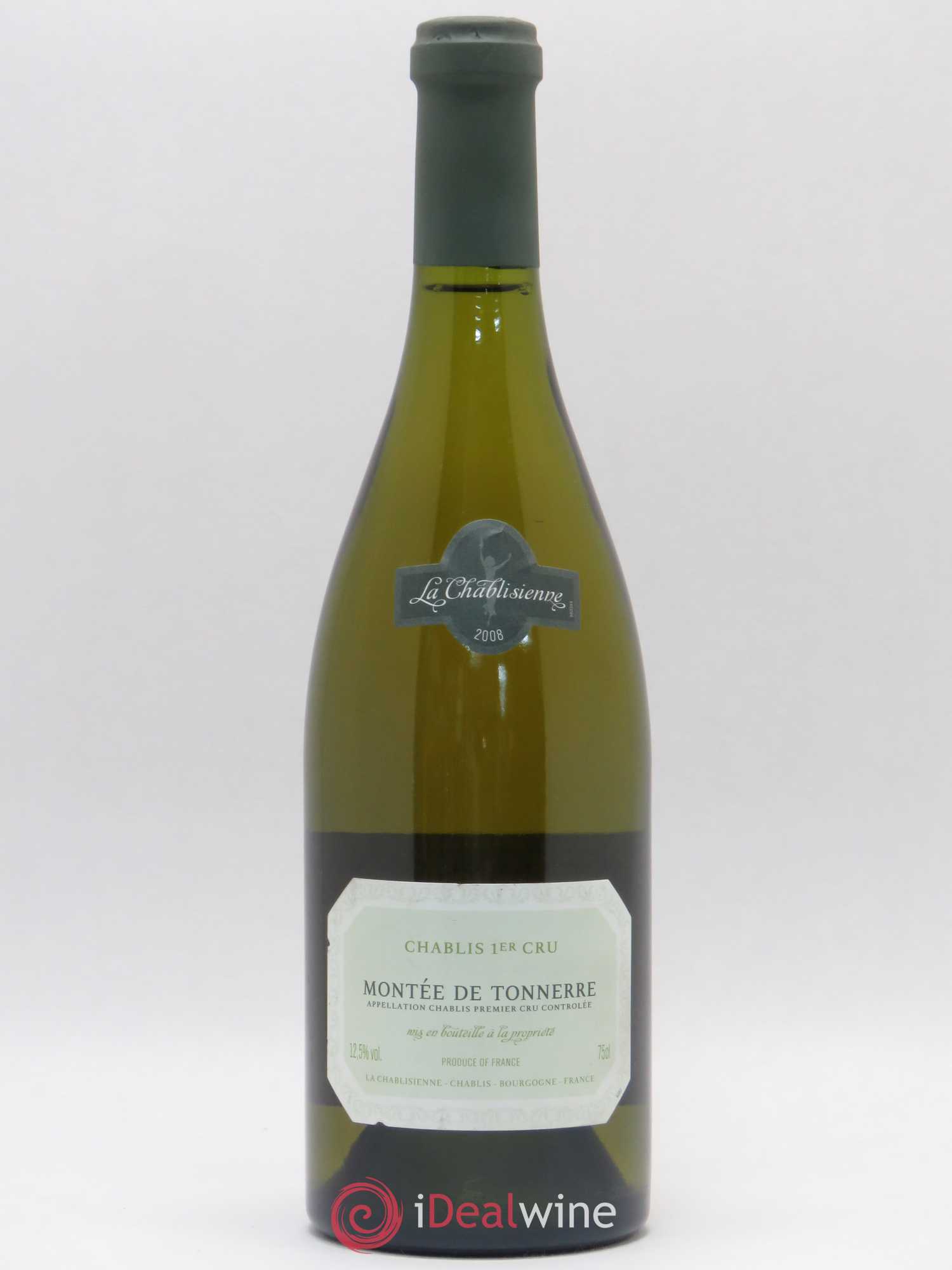 Chablis 1er Cru Montée de Tonnerre La Chablisienne 2008 - Posten von 1 Flasche - 0