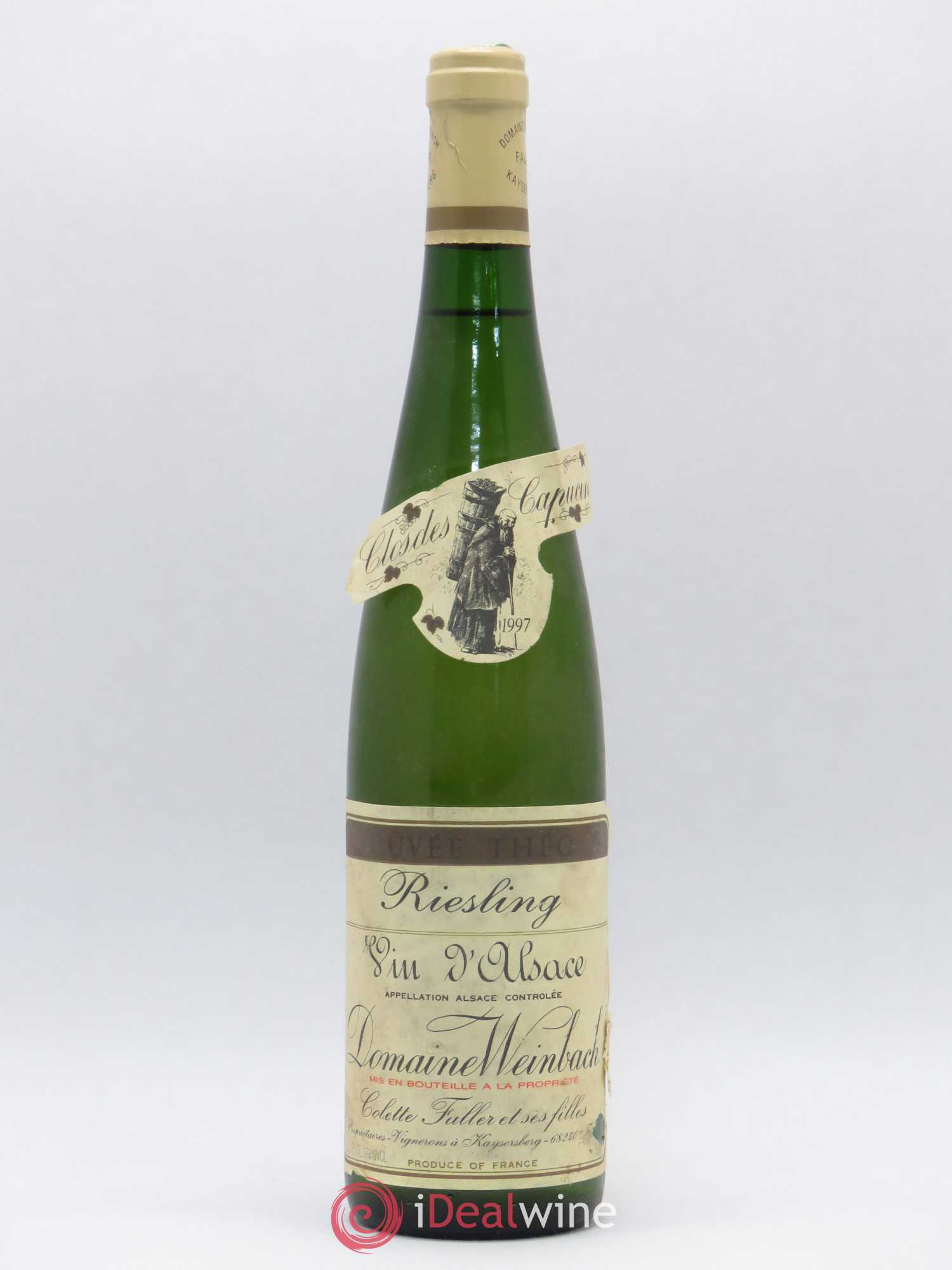 Alsace Riesling Cuvée Théo Weinbach (Domaine) Clos des Capucins 1997 - Lot de 1 bouteille - 0