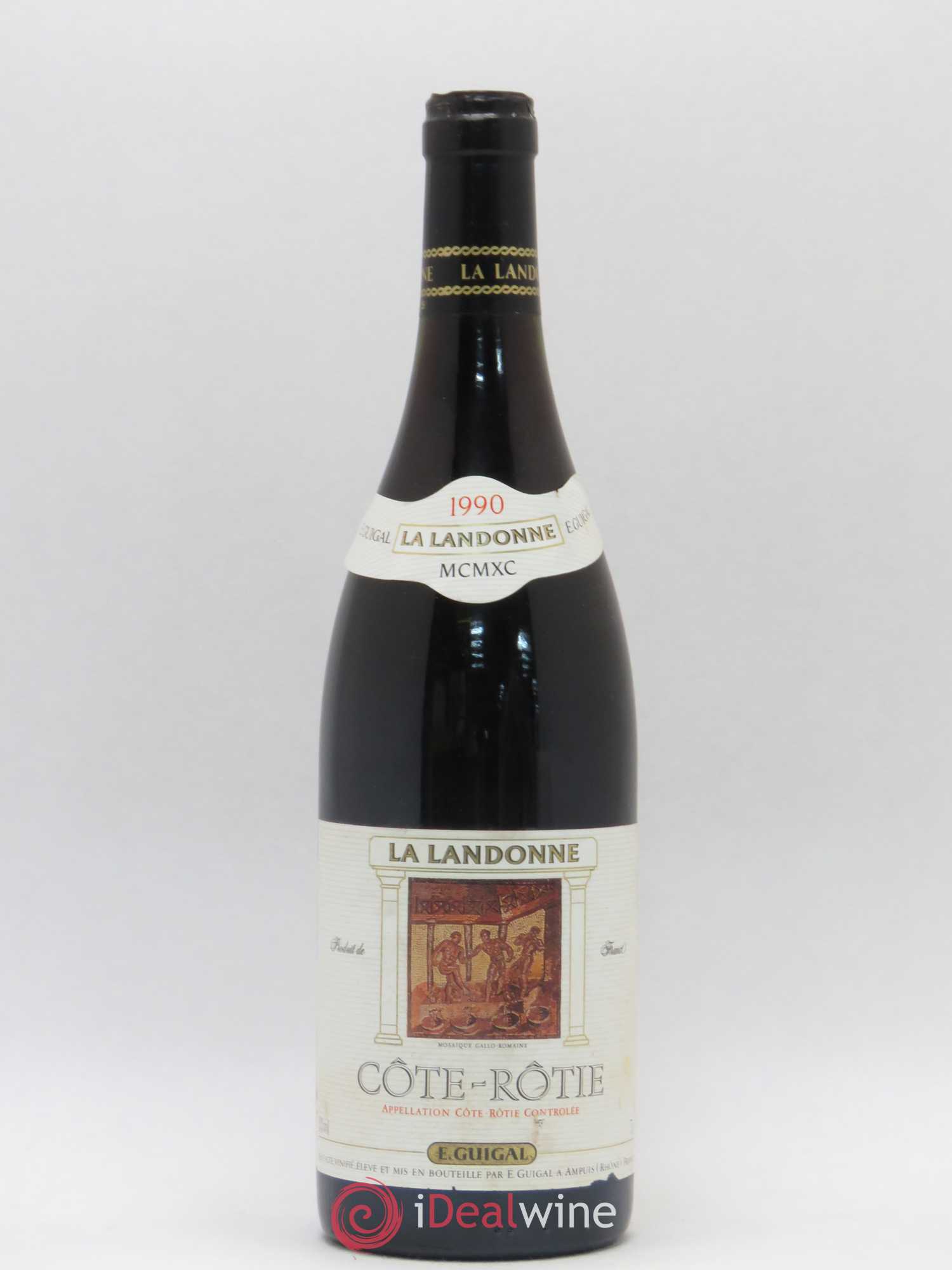 Côte-Rôtie La Landonne Guigal 1990 - Lot de 1 bouteille - 0
