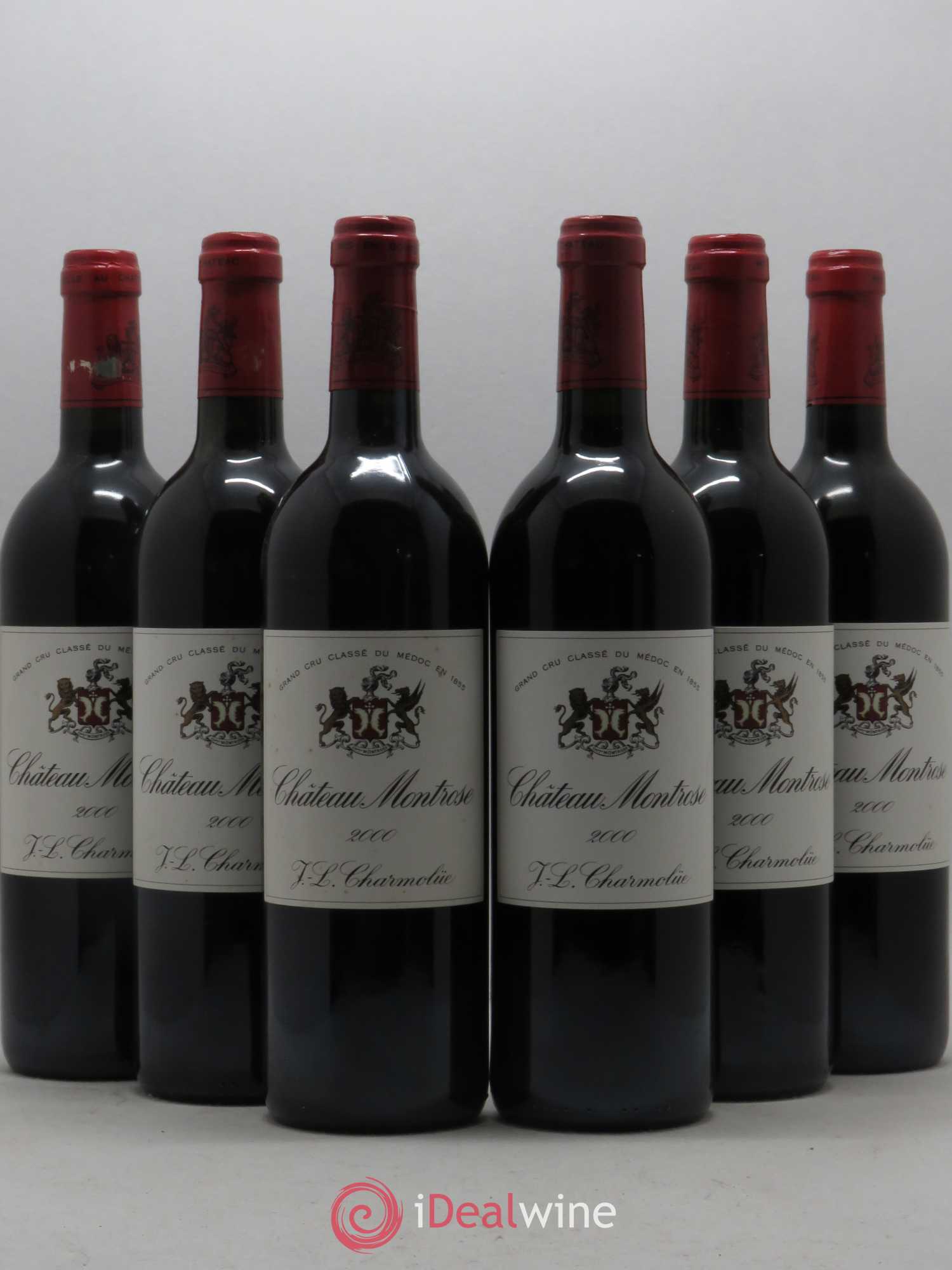 Château Montrose 2ème Grand Cru Classé 2000 - Lot de 6 bouteilles - 0