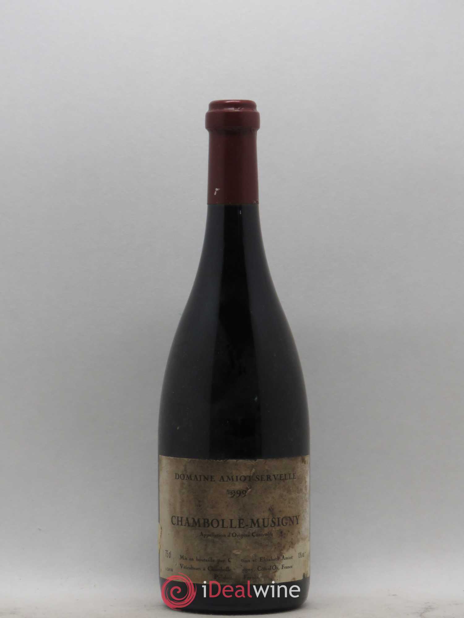 Chambolle-Musigny Domaine Amiot Servelle 1999 - Posten von 1 Flasche - 0