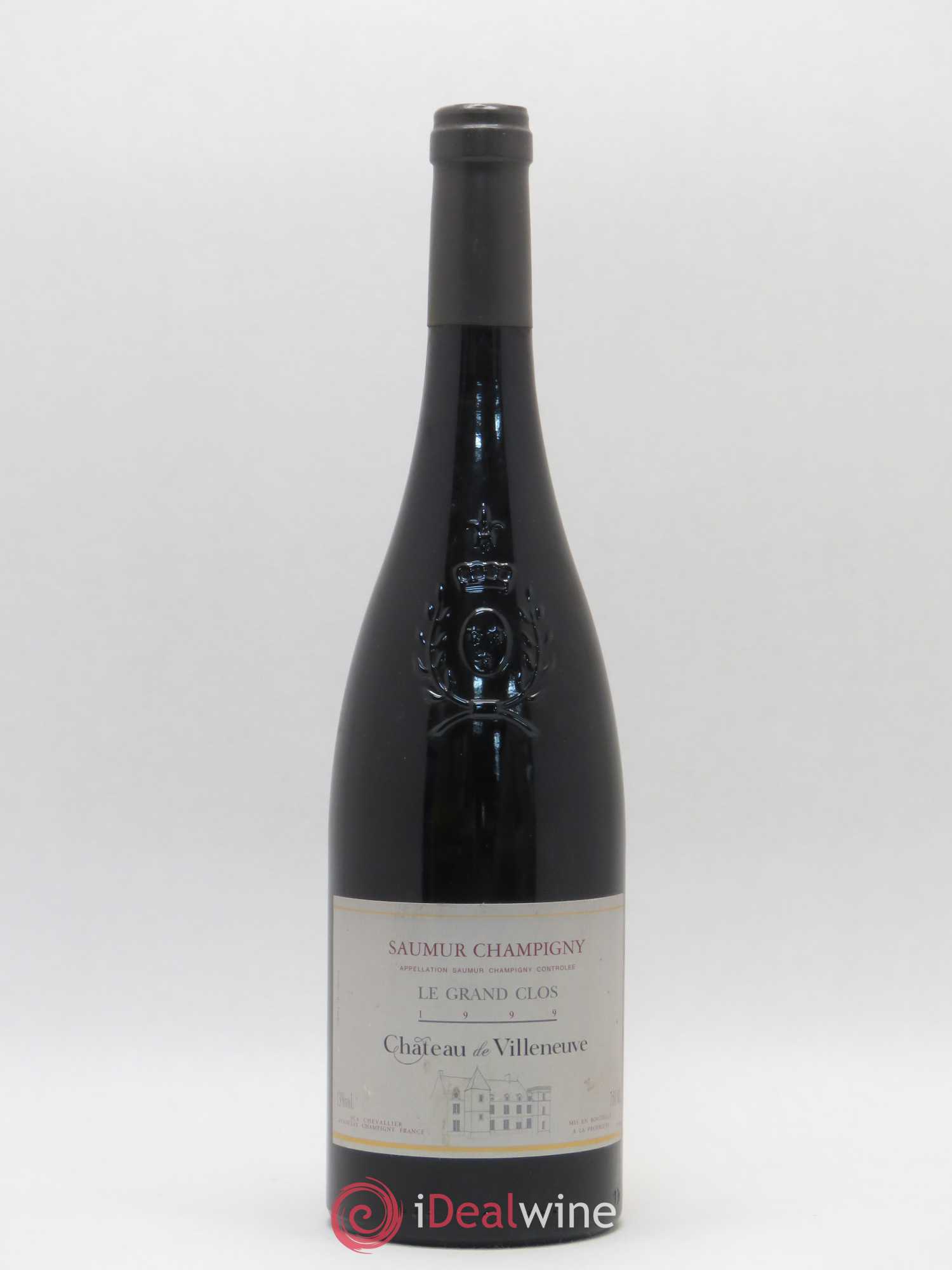 Saumur-Champigny Le Grand Clos Château de Villeneuve 1999 - Lot de 1 bouteille - 0