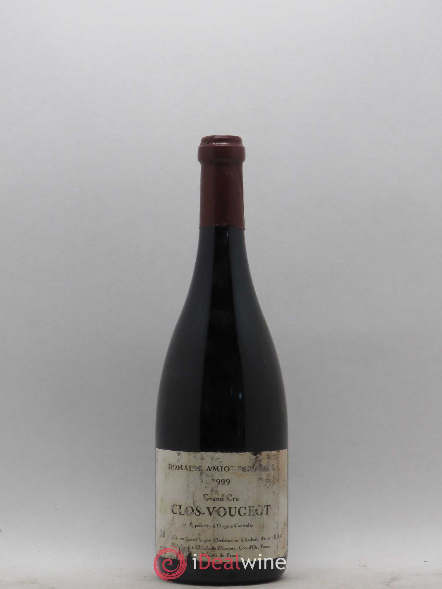 Clos de Vougeot Grand Cru Amiot-Servelle 1999 - Lot de 1 bouteille - 0