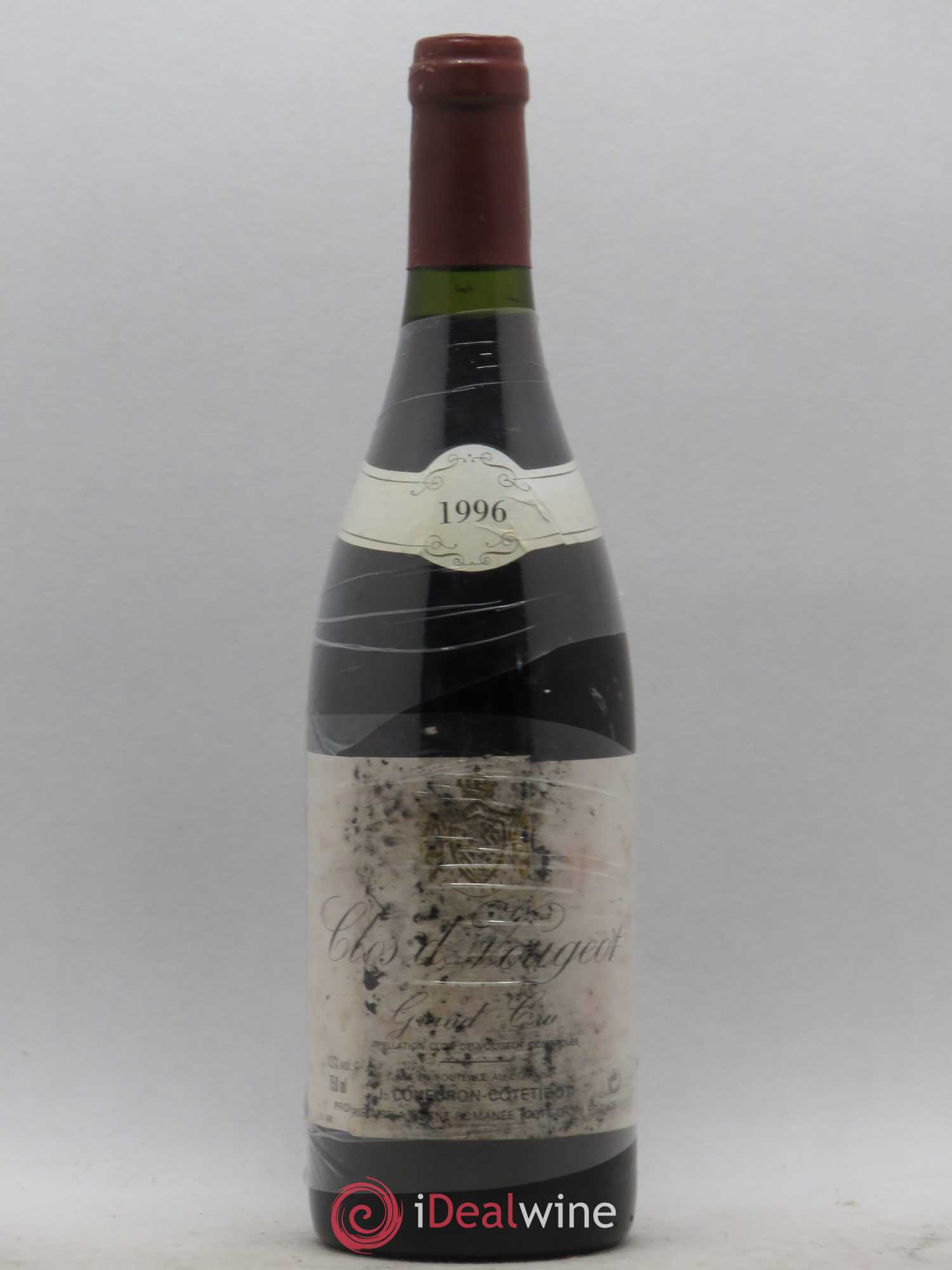 Clos de Vougeot Grand Cru Confuron-Cotetidot 1996 - Lot de 1 bouteille - 0