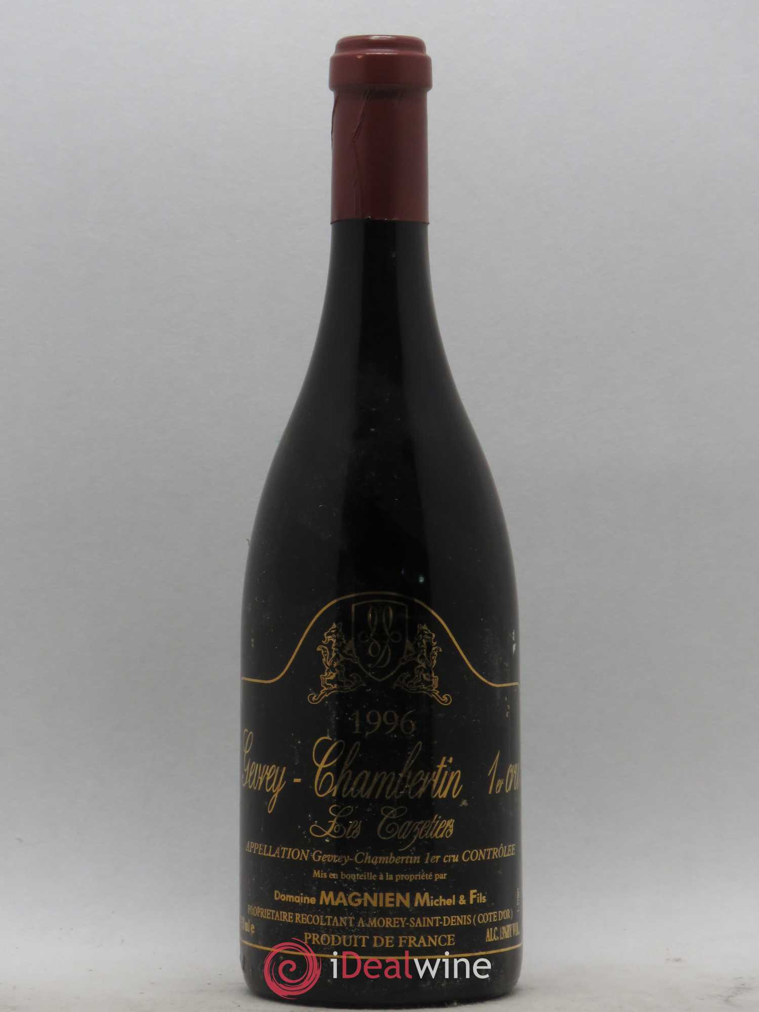 Gevrey-Chambertin 1er Cru Les Cazetiers Domaine Michel Magnien 1996 - Posten von 1 Flasche - 0