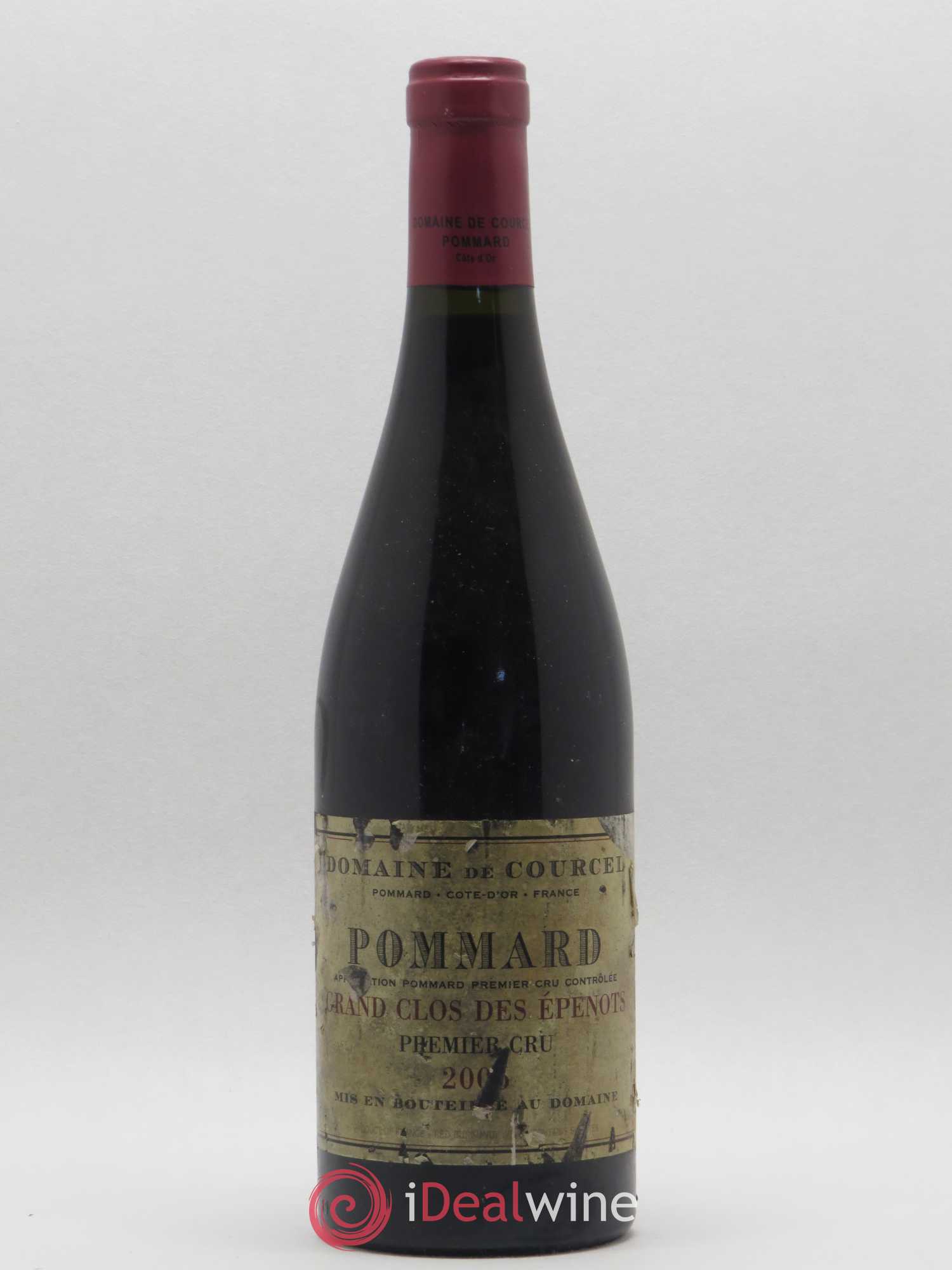 Pommard 1er Cru Grand Clos des Epenots de Courcel (Domaine) 2006 - Lot de 1 bouteille - 0