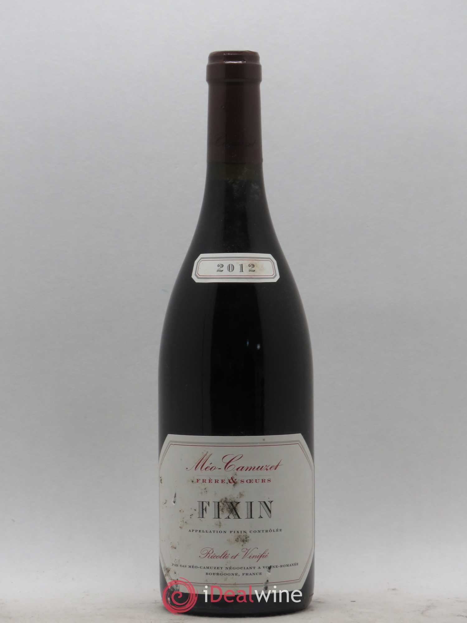 Fixin Méo-Camuzet (Frère & Soeurs) 2012 - Lot de 1 bouteille - 0