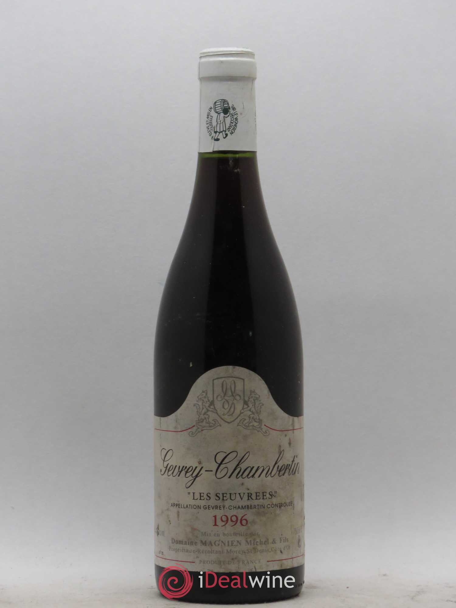 Gevrey-Chambertin Seuvrées Michel Magnien 1996 - Lot de 1 bouteille - 0