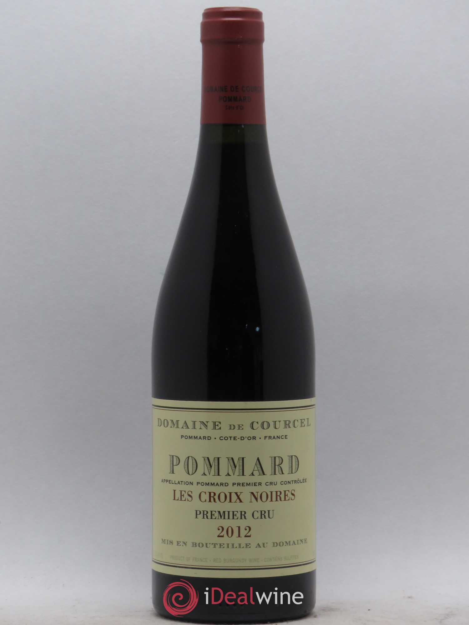 Pommard 1er Cru Les Croix Noires de Courcel (Domaine) 2012 - Lot de 1 bouteille - 0
