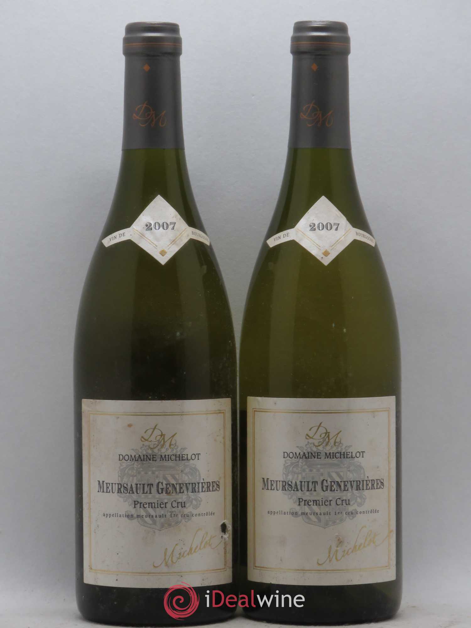Meursault 1er Cru 2007 - Posten von 2 Flaschen - 0