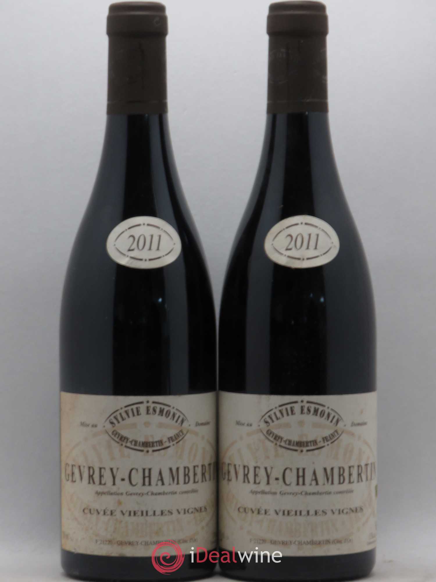 Gevrey-Chambertin Vieilles Vignes Sylvie Esmonin 2011 - Lot de 2 bouteilles - 0