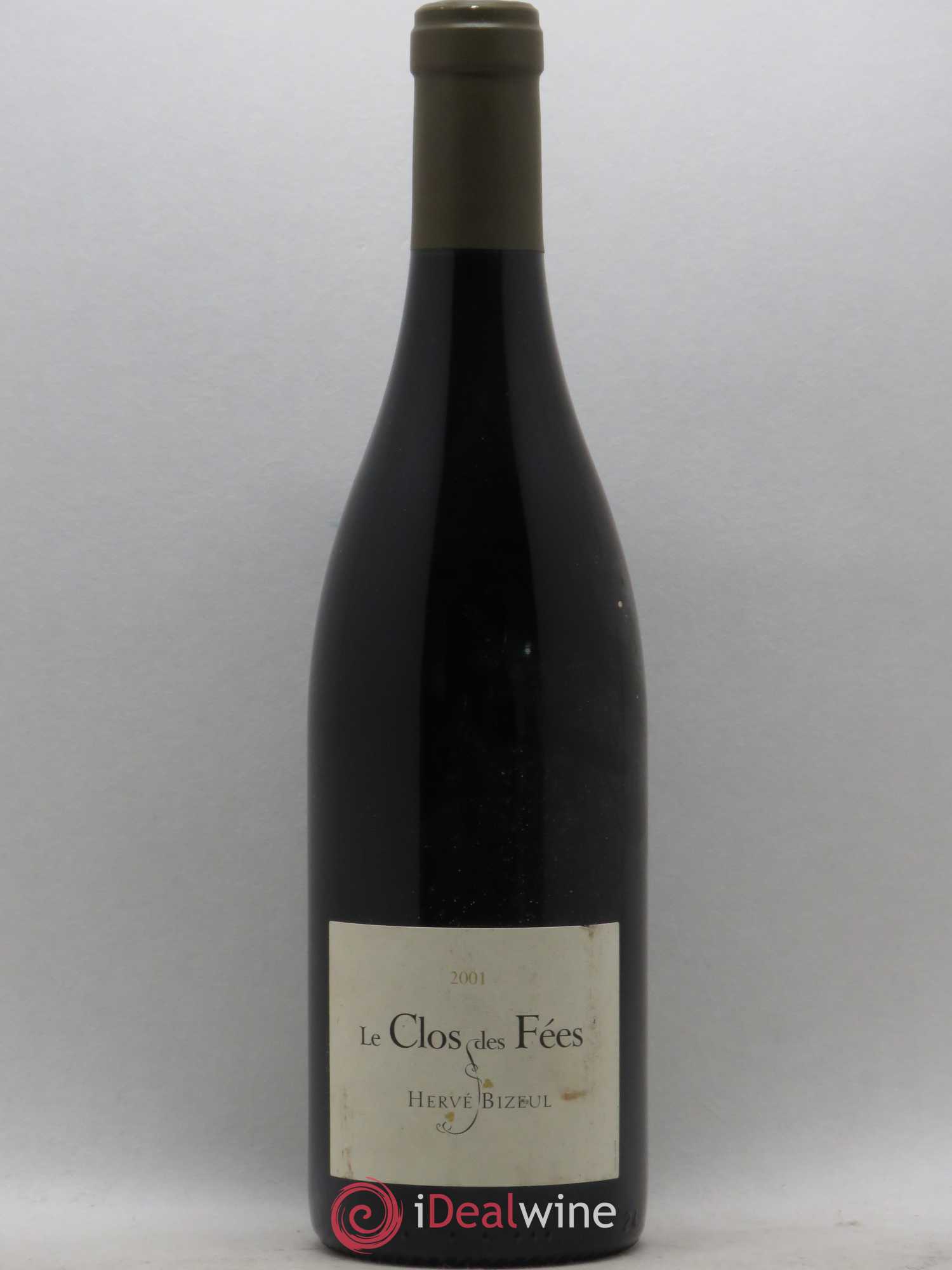 Côtes du Roussillon Villages Clos des Fées Hervé Bizeul 2001 - Posten von 1 Flasche - 0